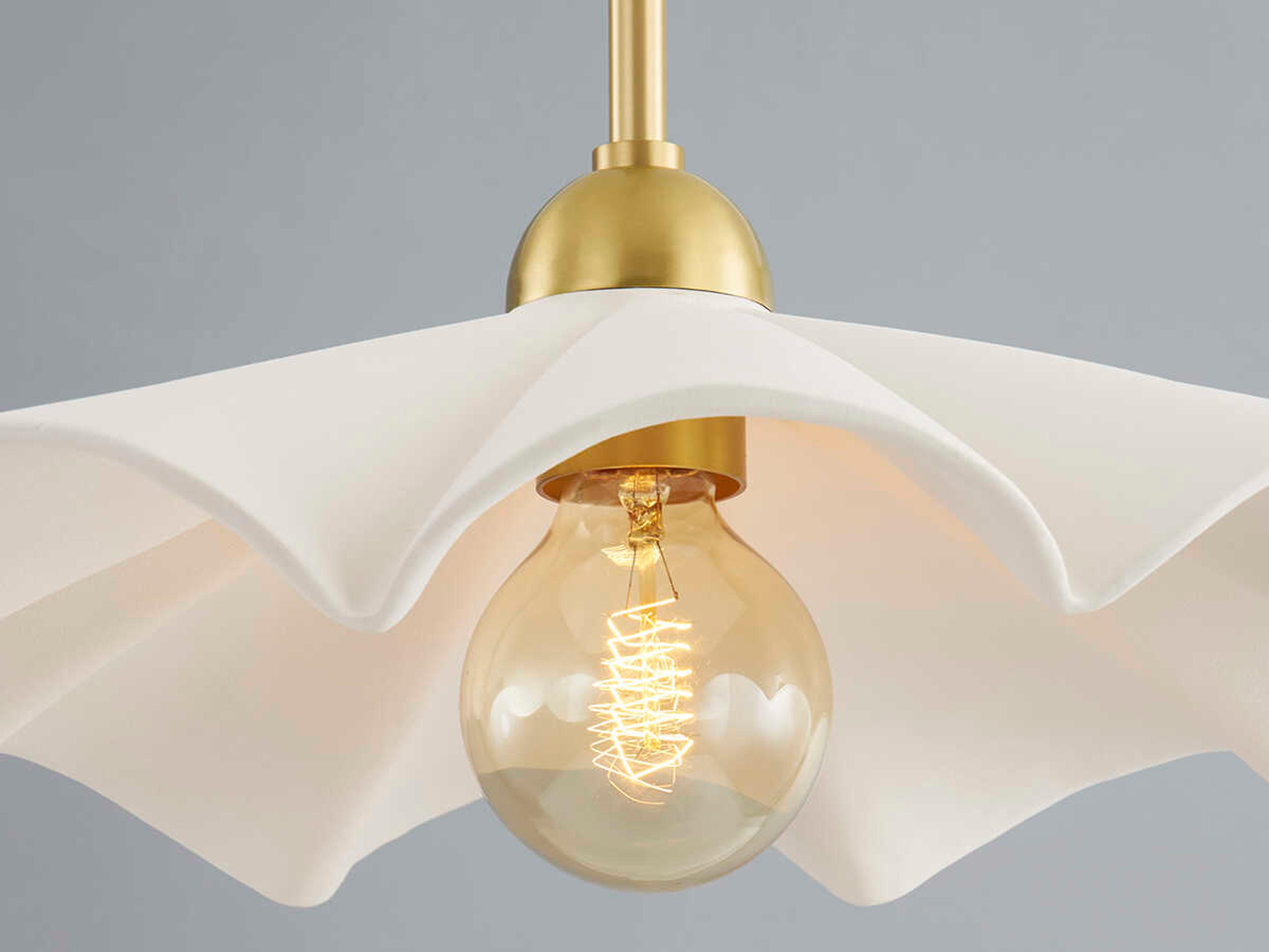 Mitzi Maisie 1-Light Aged Brass Pendant