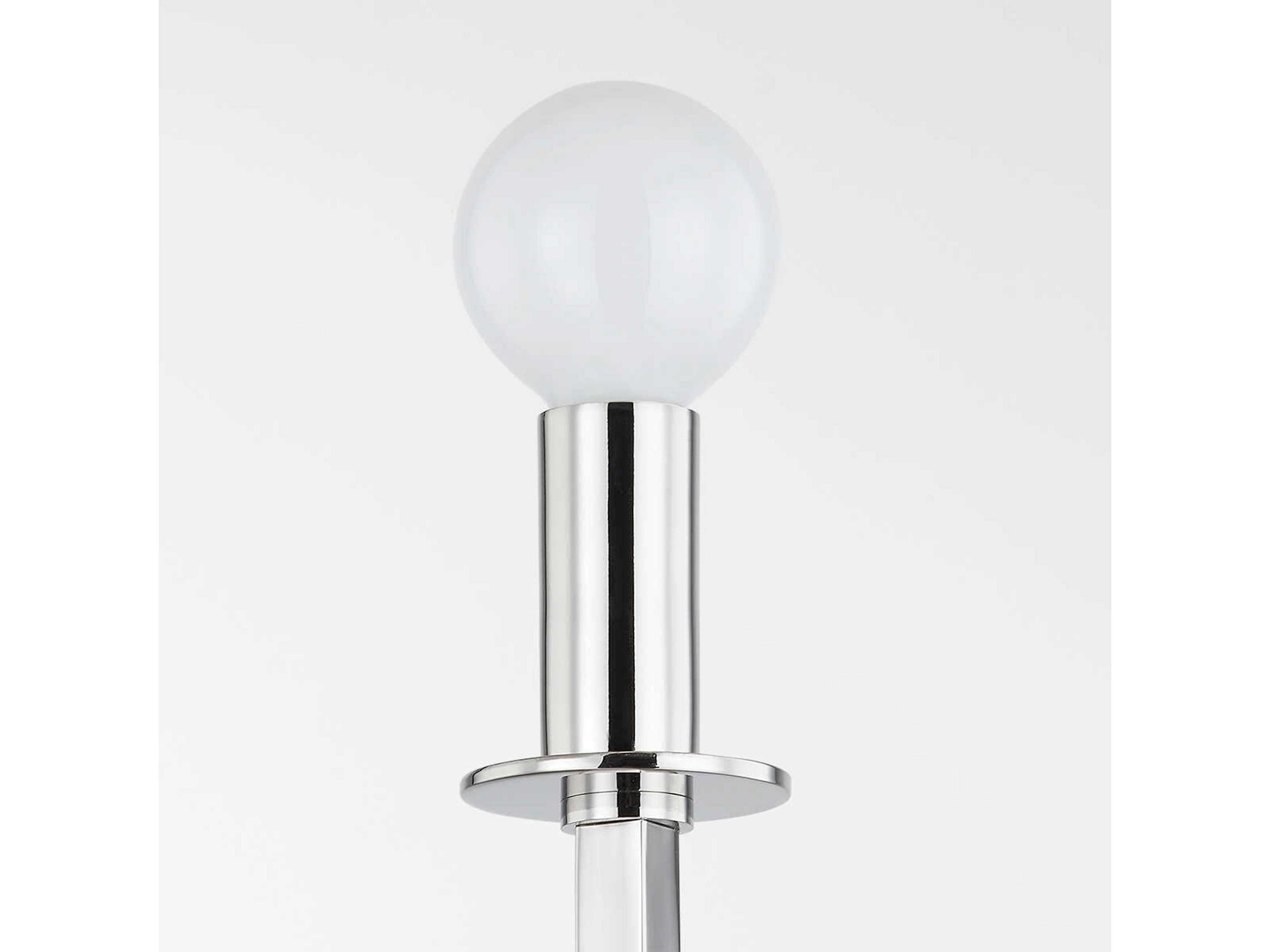 Mitzi Milana 2-Light Polished Nickel Wall Sconce