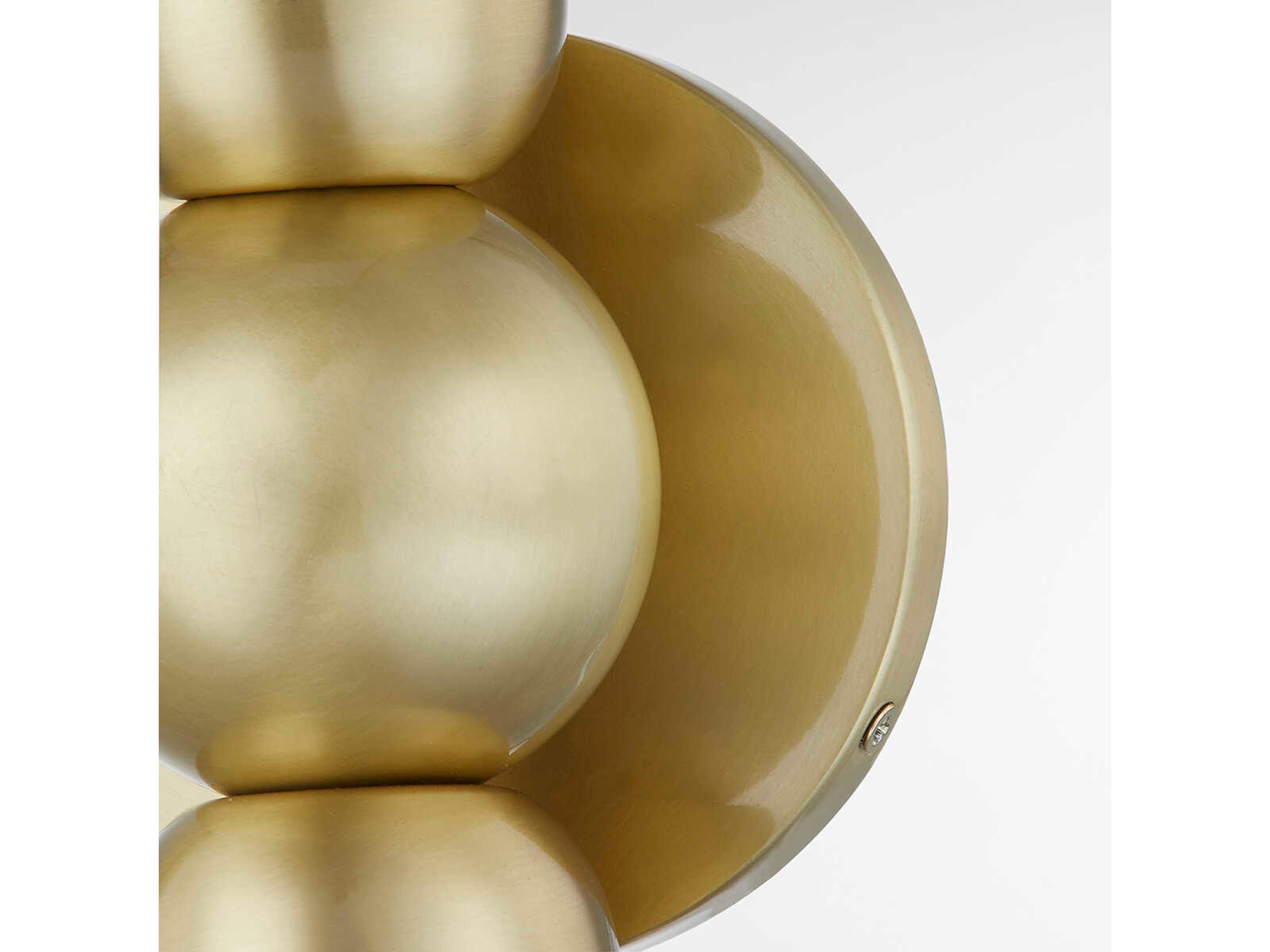 Mitzi Lolly 2-Light Aged Brass Wall Sconce