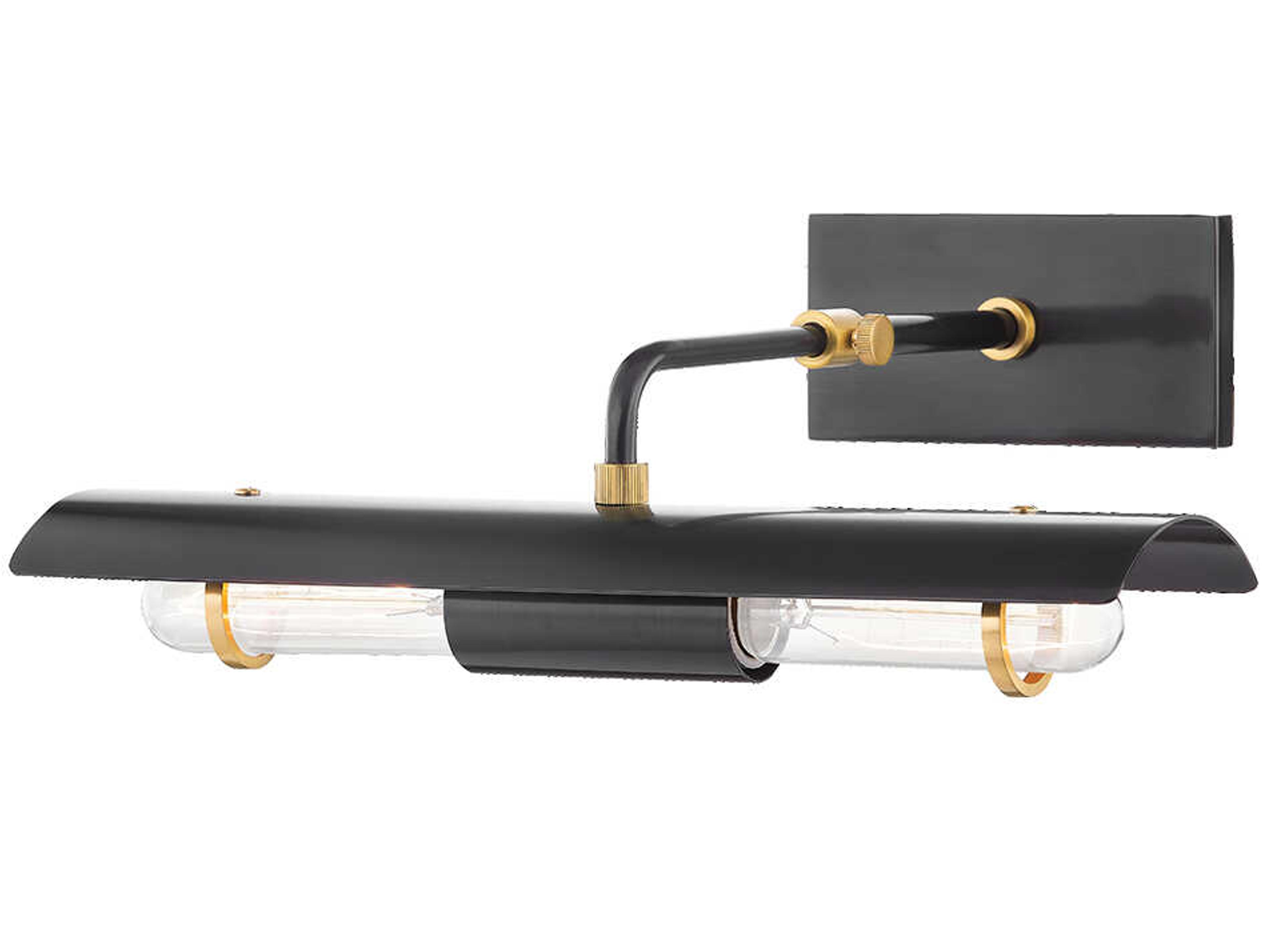 Raelynn 2-Light Aged Old Bronze Picture Light