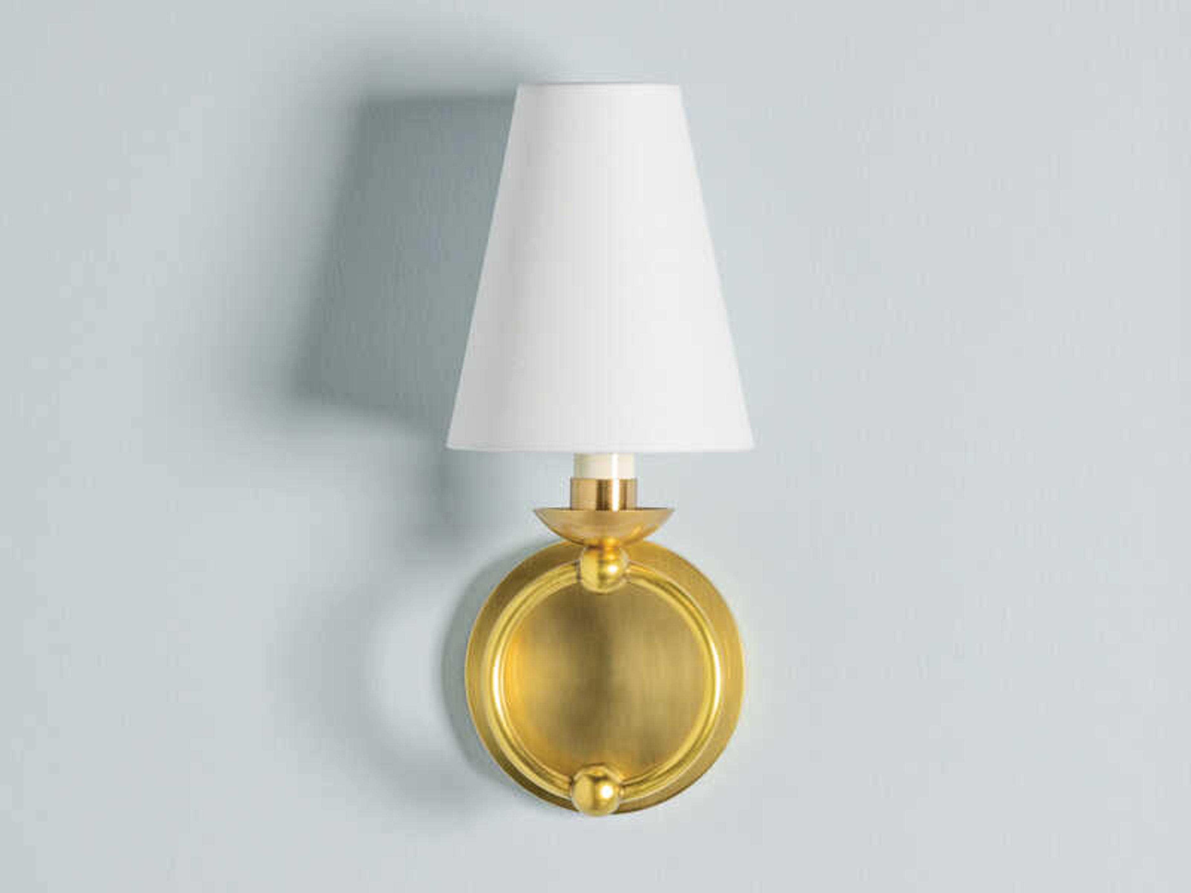 Mitzi Haverford 1-Light Aged Brass Wall Sconce