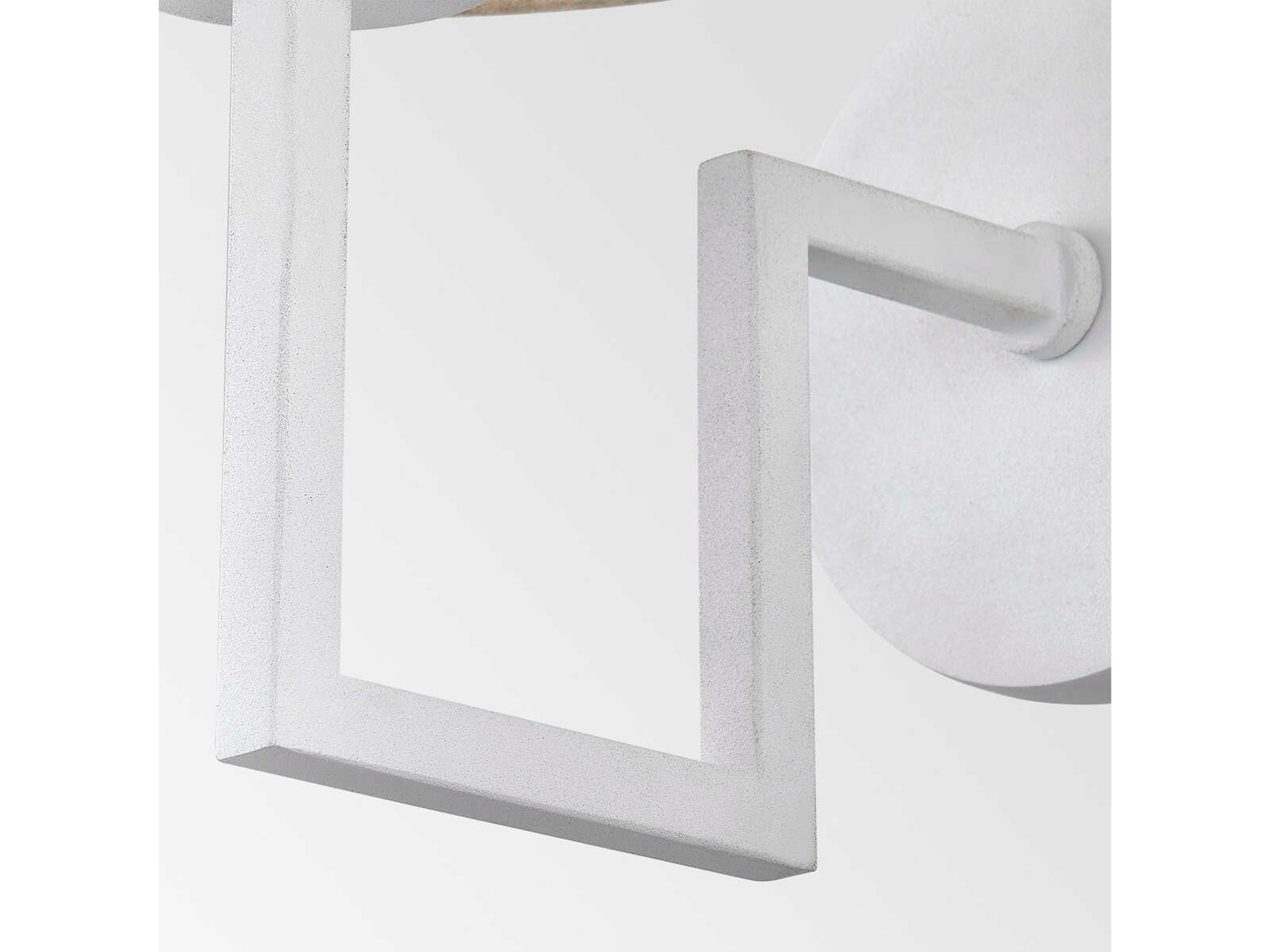 Mitzi Gladwyne 1-Light Textured White Wall Sconce