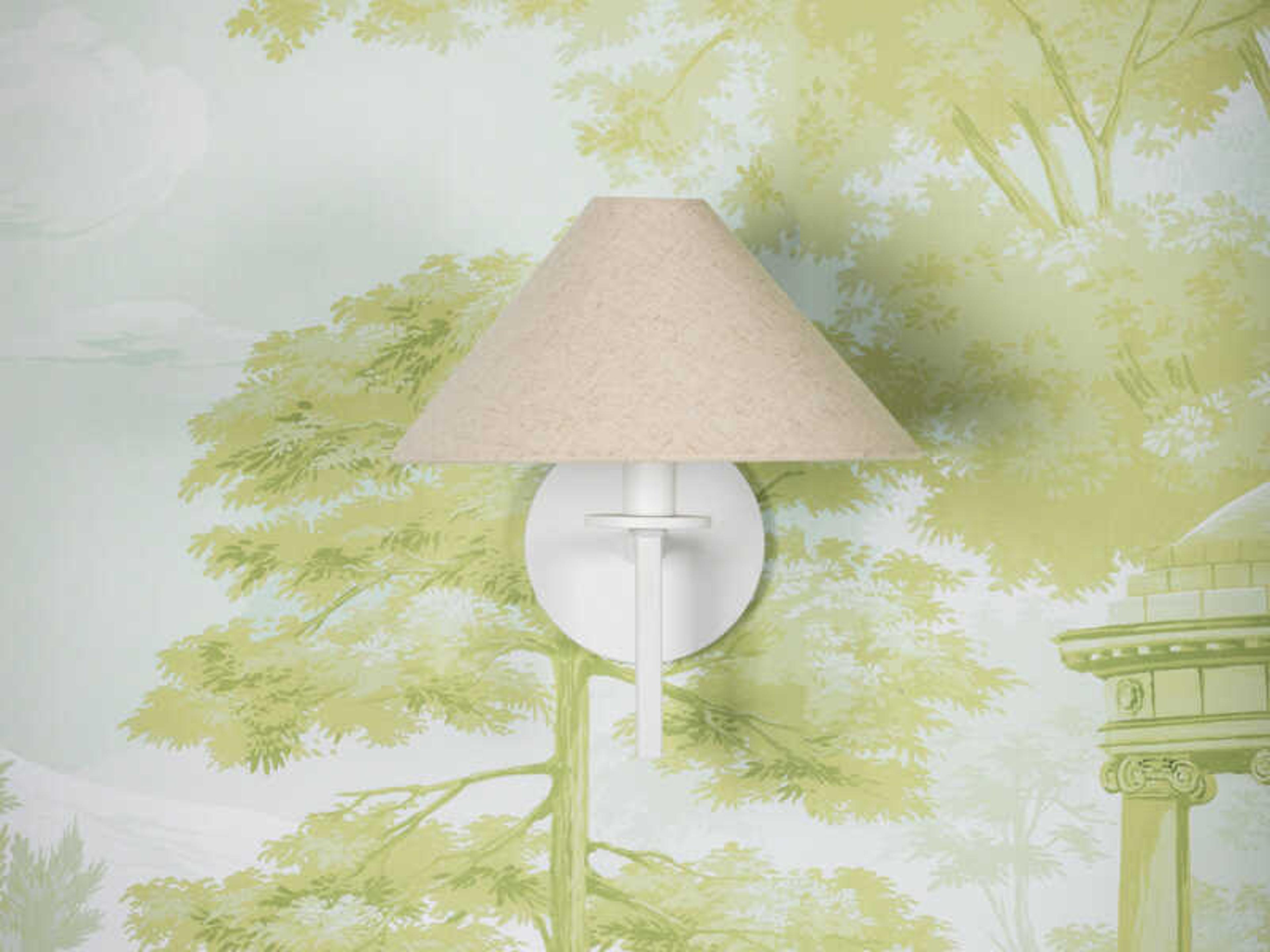 Mitzi Gladwyne 1-Light Textured White Wall Sconce