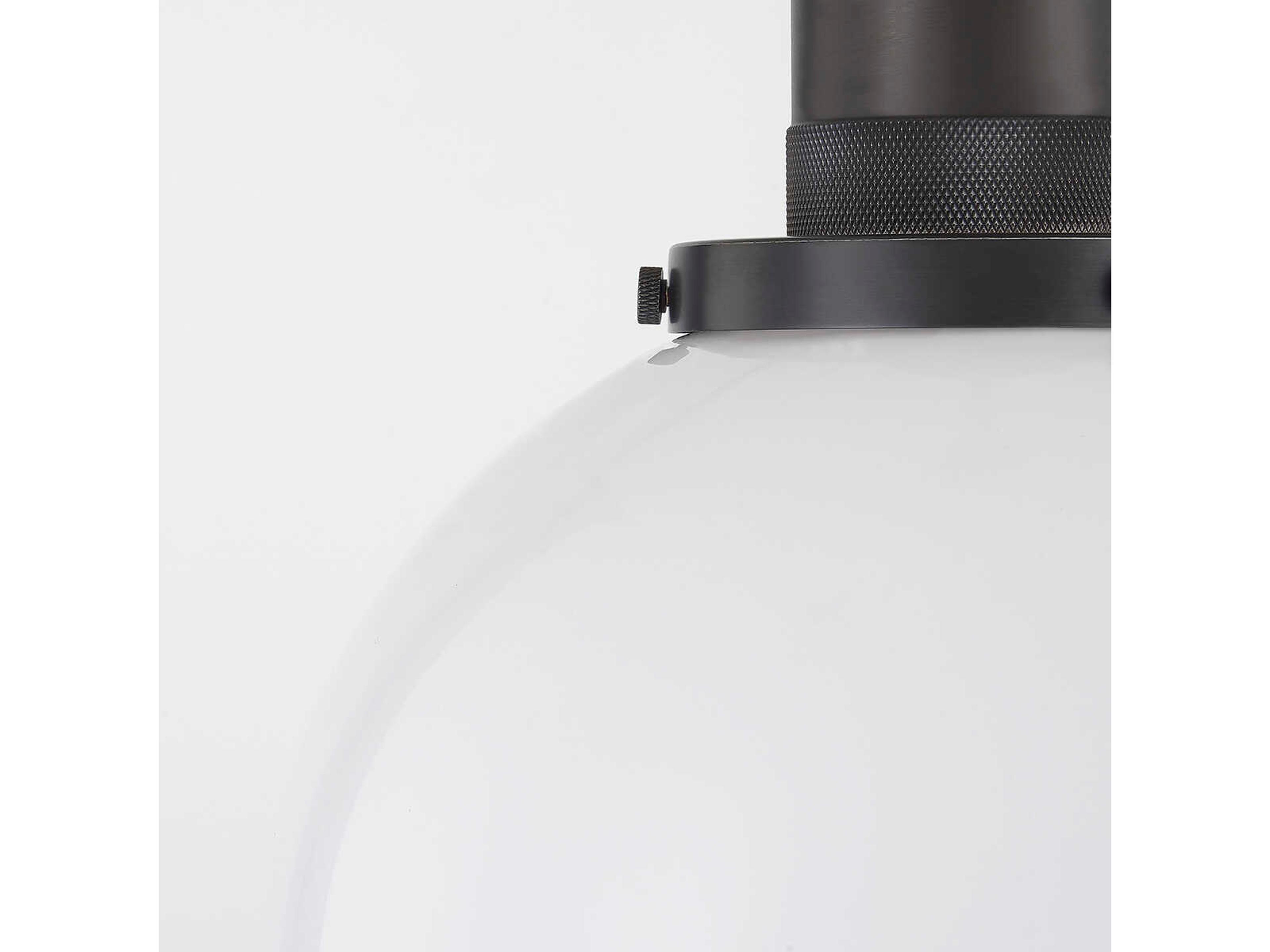 Mitzi Beverly 1-Light Old Bronze Glass Globe Mini Pendant