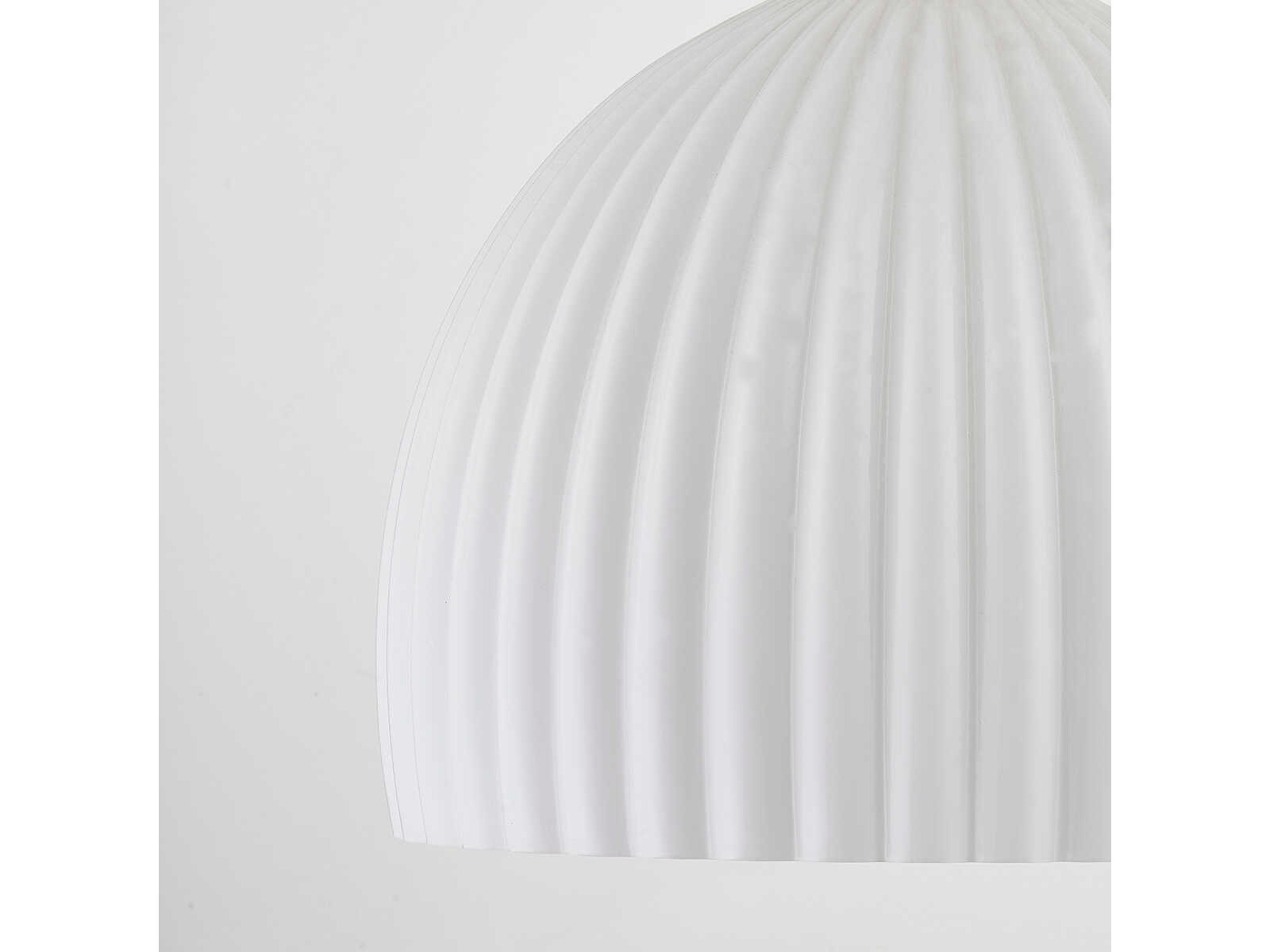 Mitzi Hillary 1-Light Aged Brass White Glass Dome Pendant