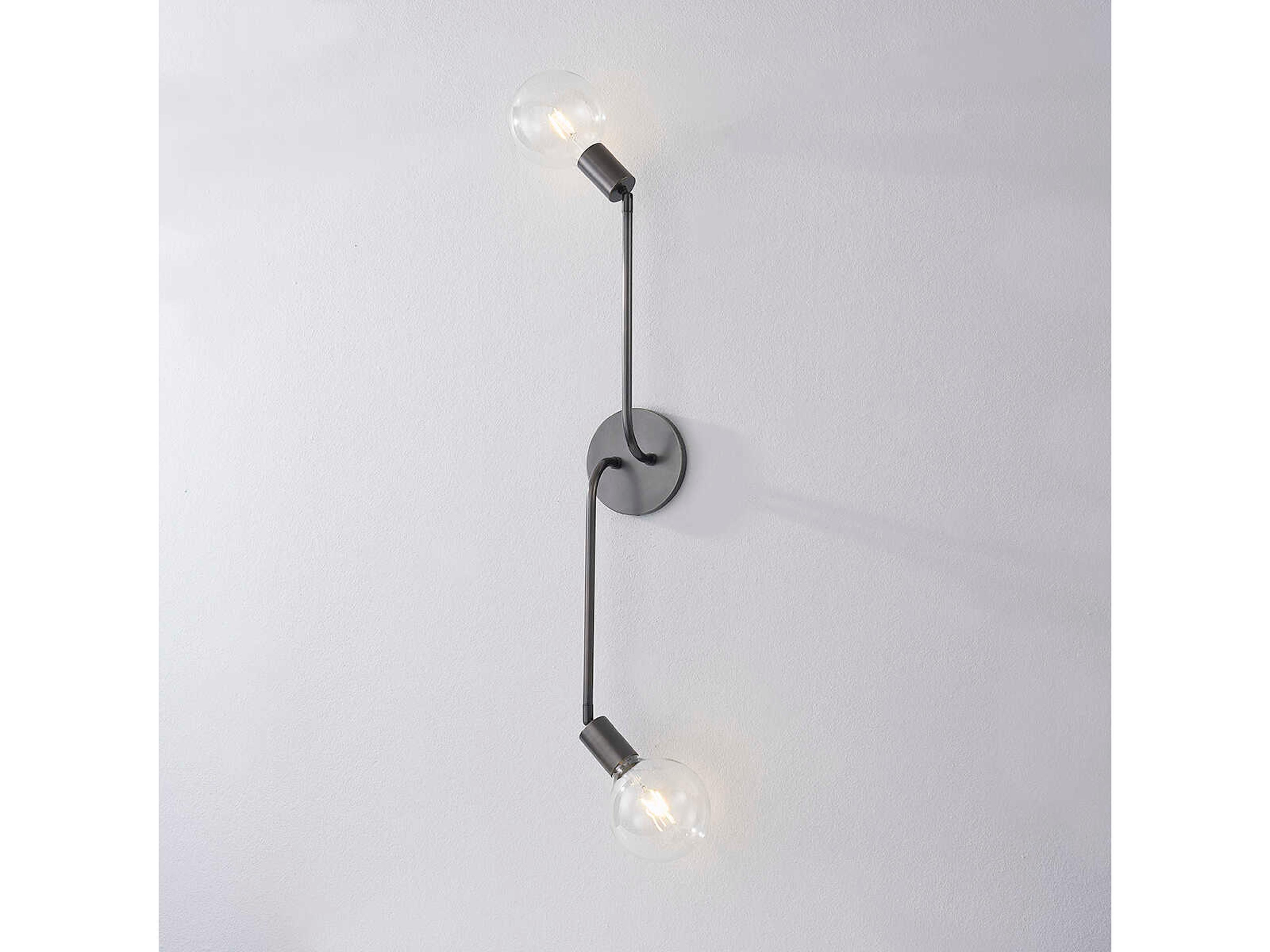 Mitzi Blakely 2-Light Old Bronze Black Wall Sconce