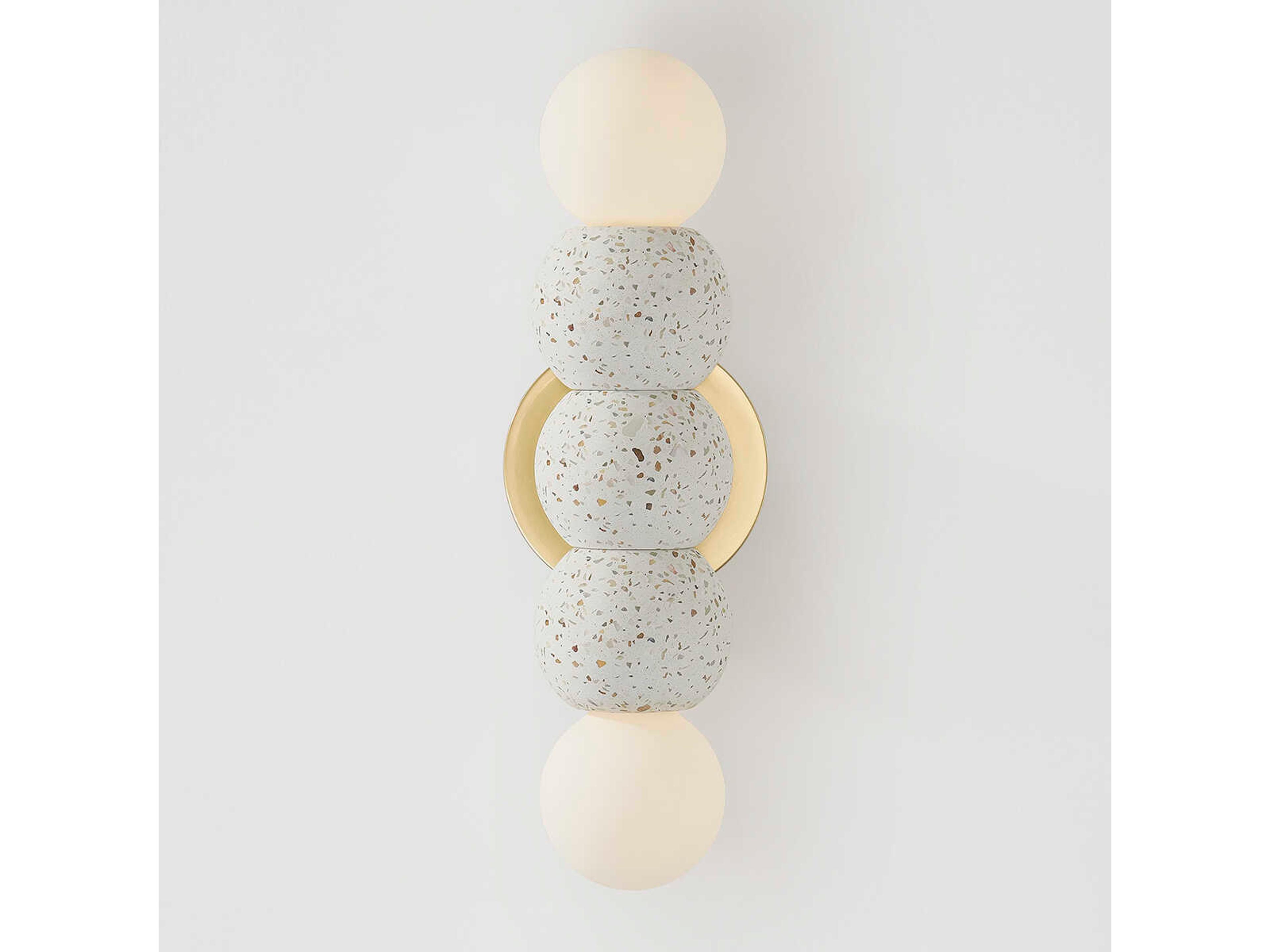 Mitzi Paola 2-Light Aged Brass Wall Sconce