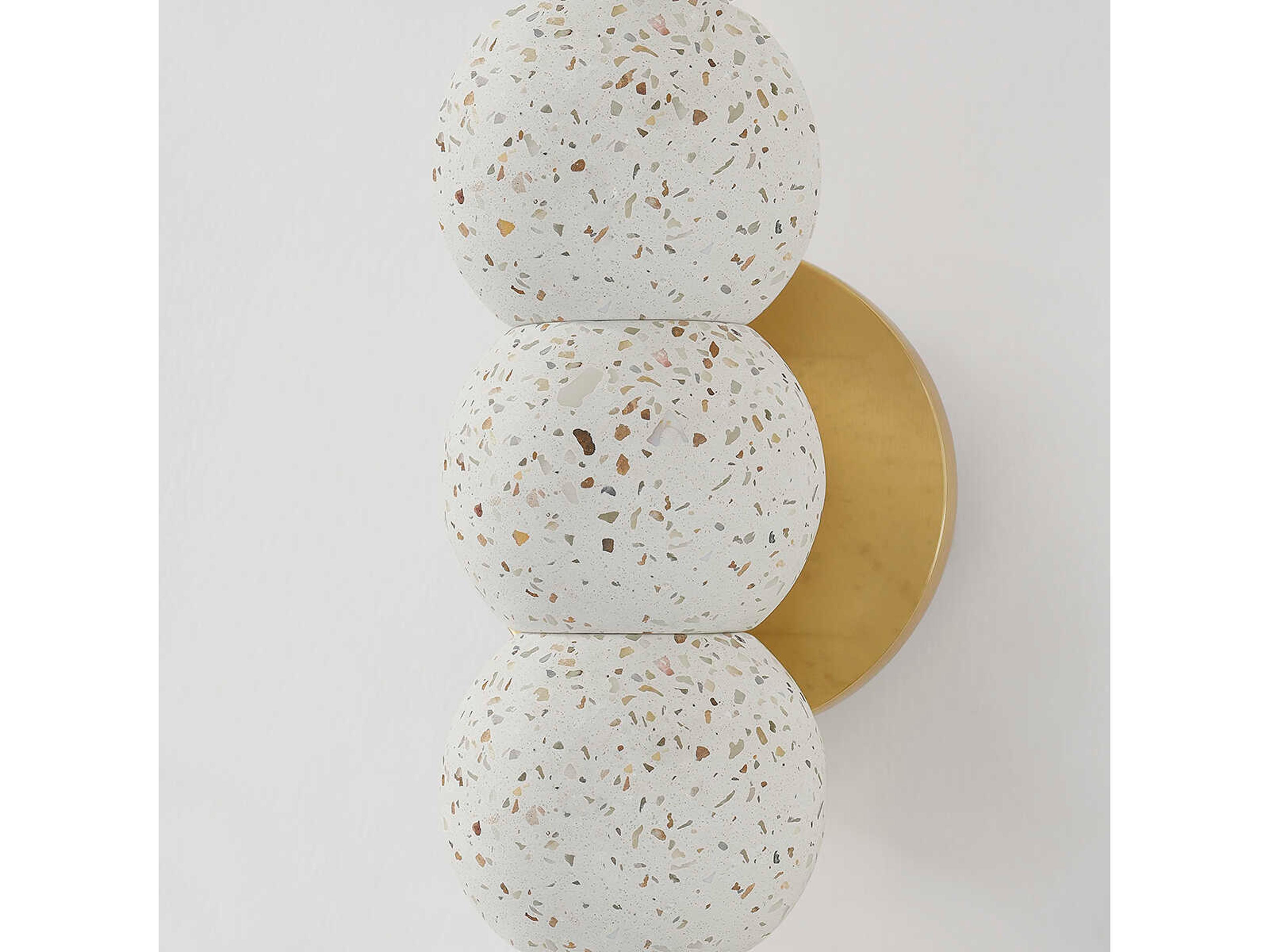 Mitzi Paola 2-Light Aged Brass Wall Sconce