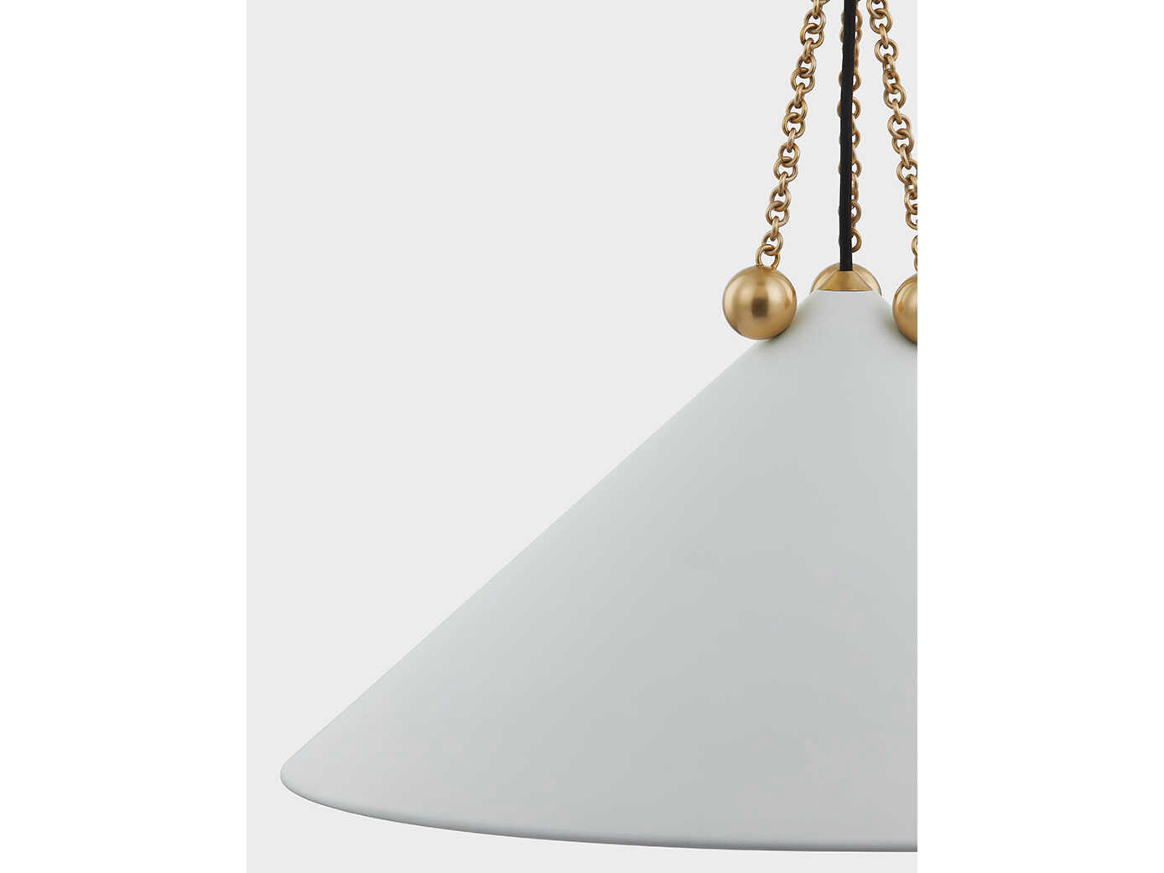 Mitzi Kalea 1-Light Aged Brass Pendant