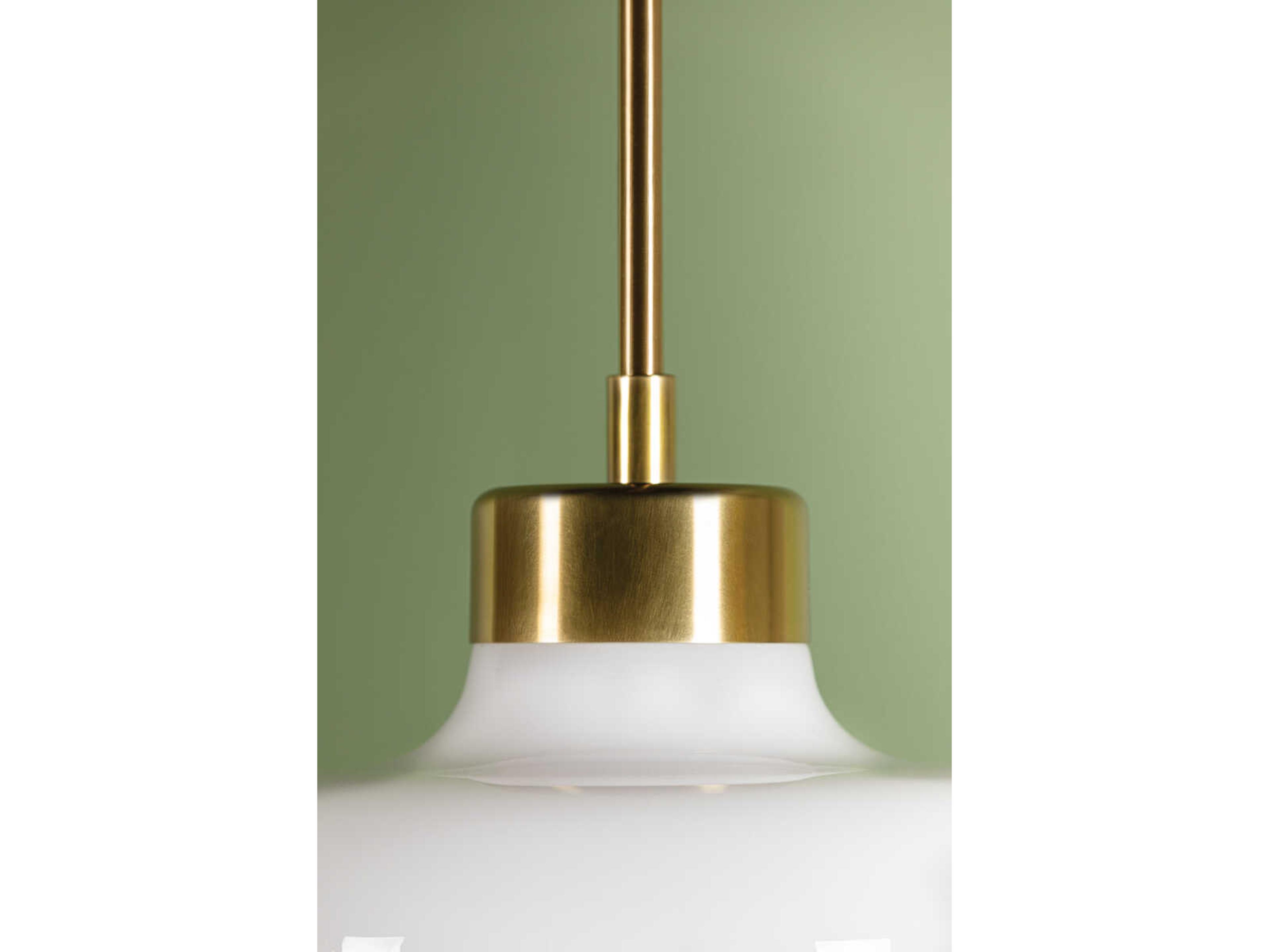 Mitzi Eliana 1-Light Aged Brass Pendant