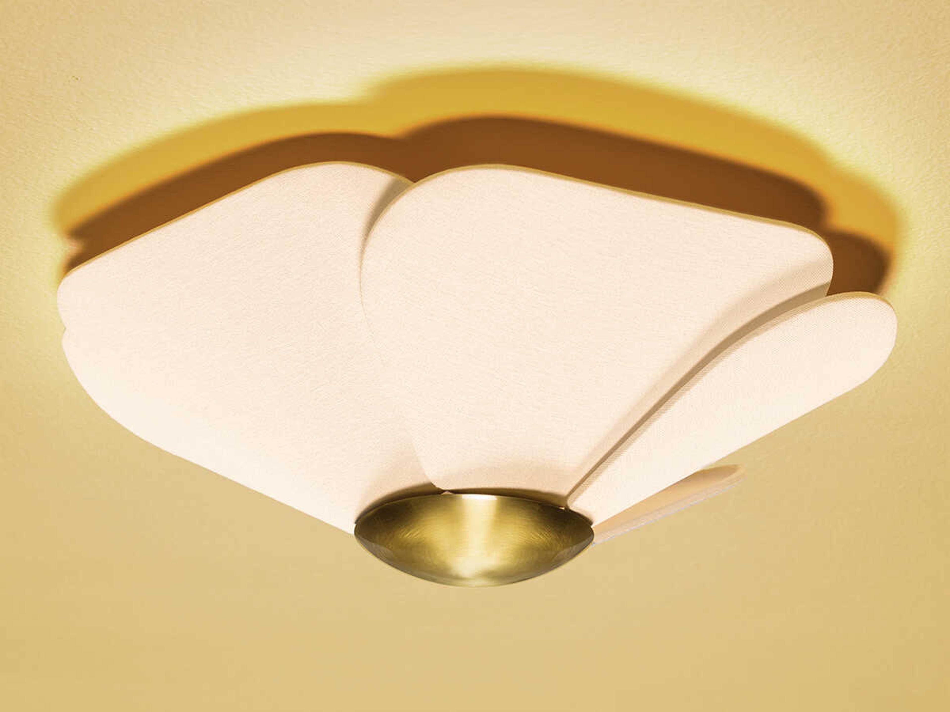 Mitzi Madeline 1-Light Aged Brass LED Flush Mount