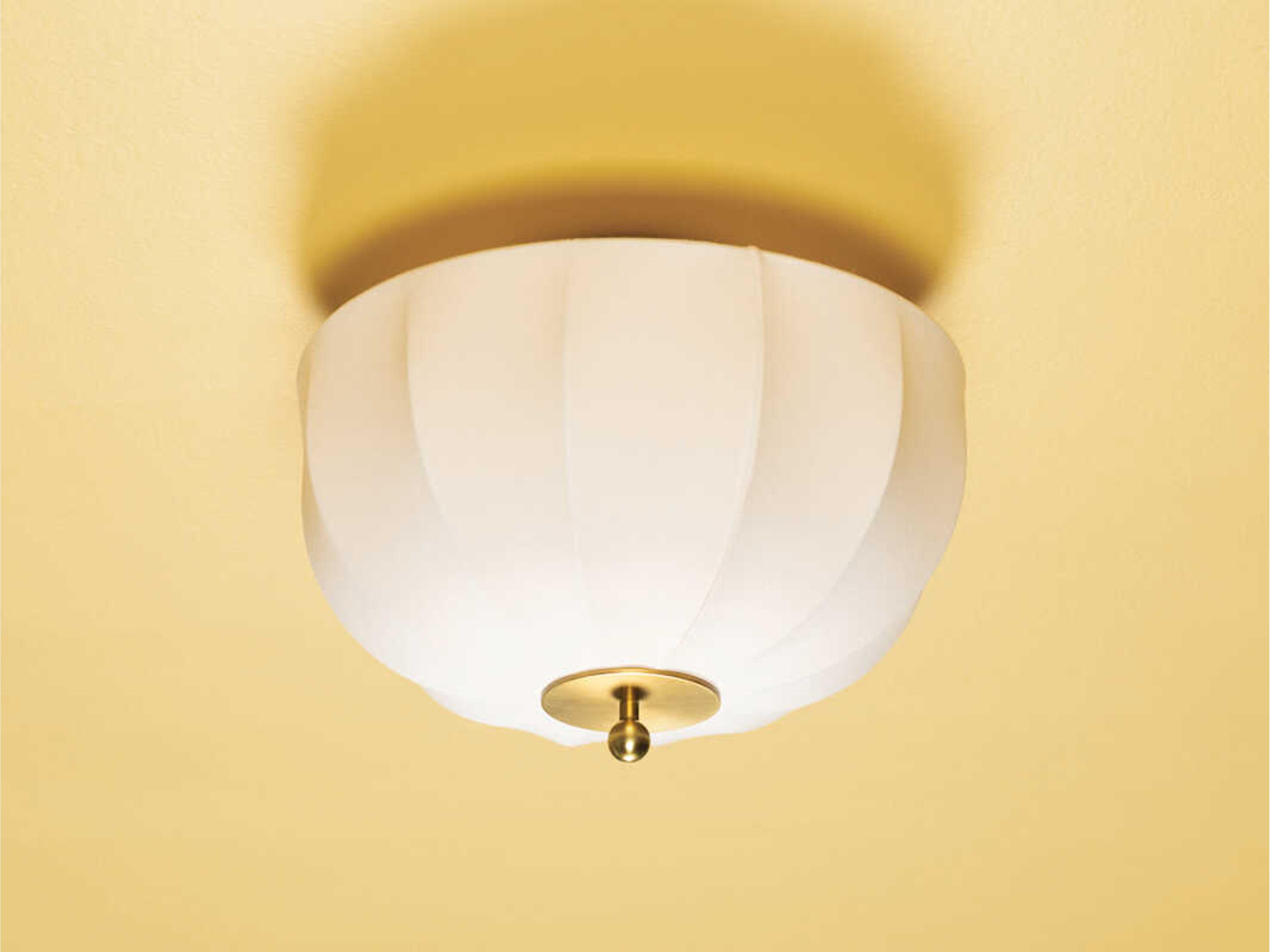 Mitzi Meshelle 1-Light Aged Brass Flush Mount