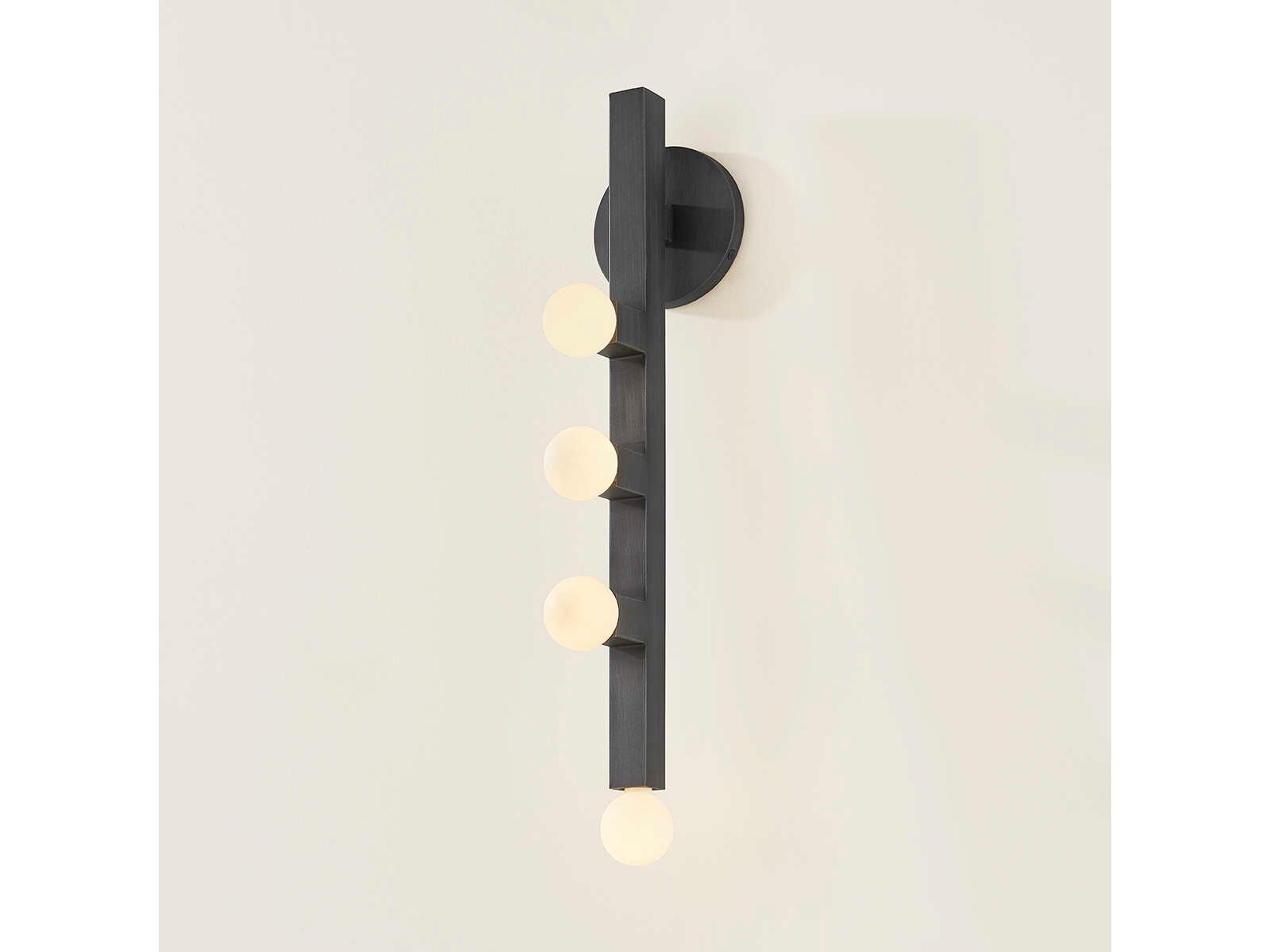 Mitzi Sutter 4-Light Graphite Gray Wall Sconce