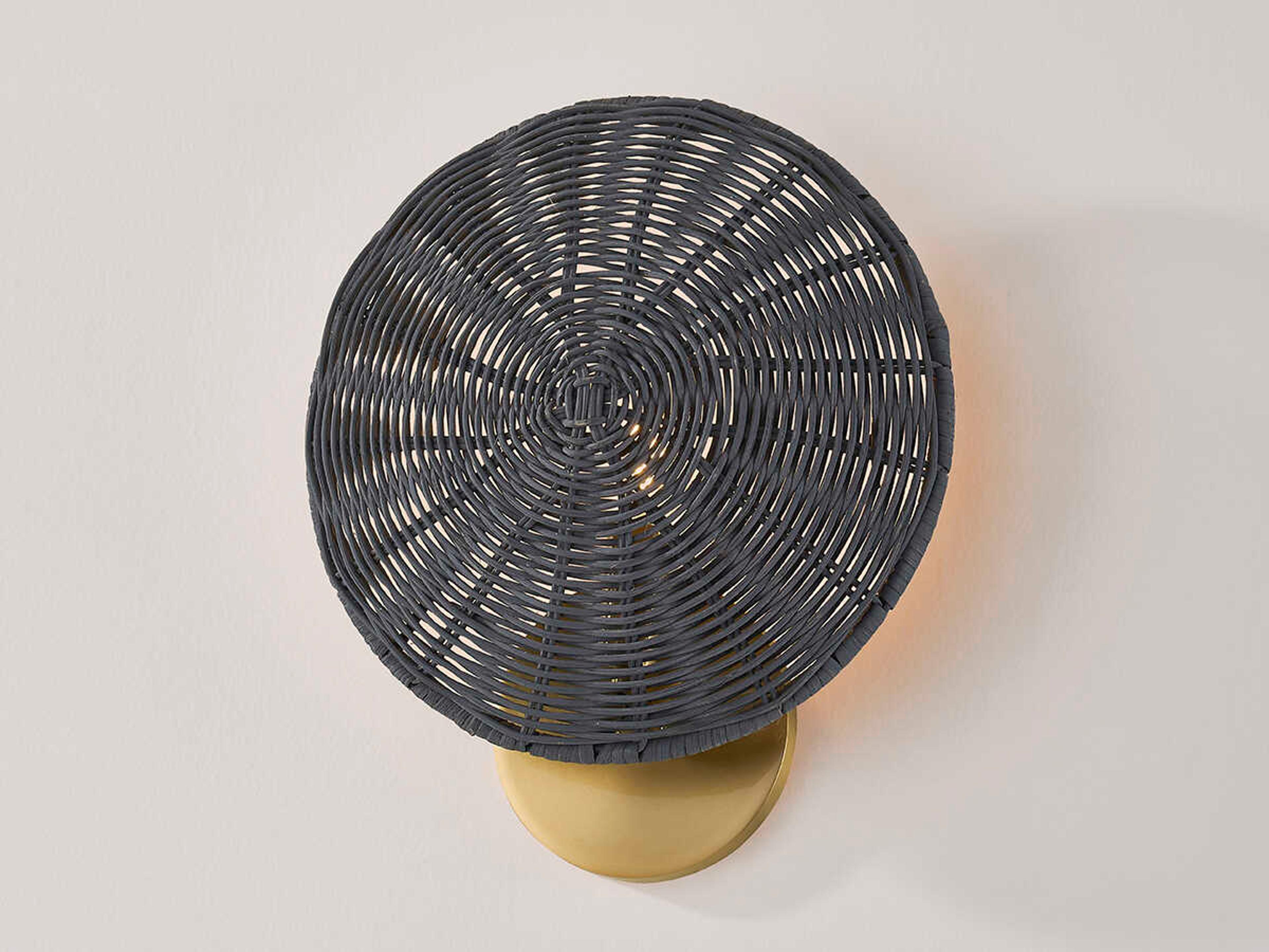 Mitzi Destiny 1-Light Aged Brass Wall Sconce