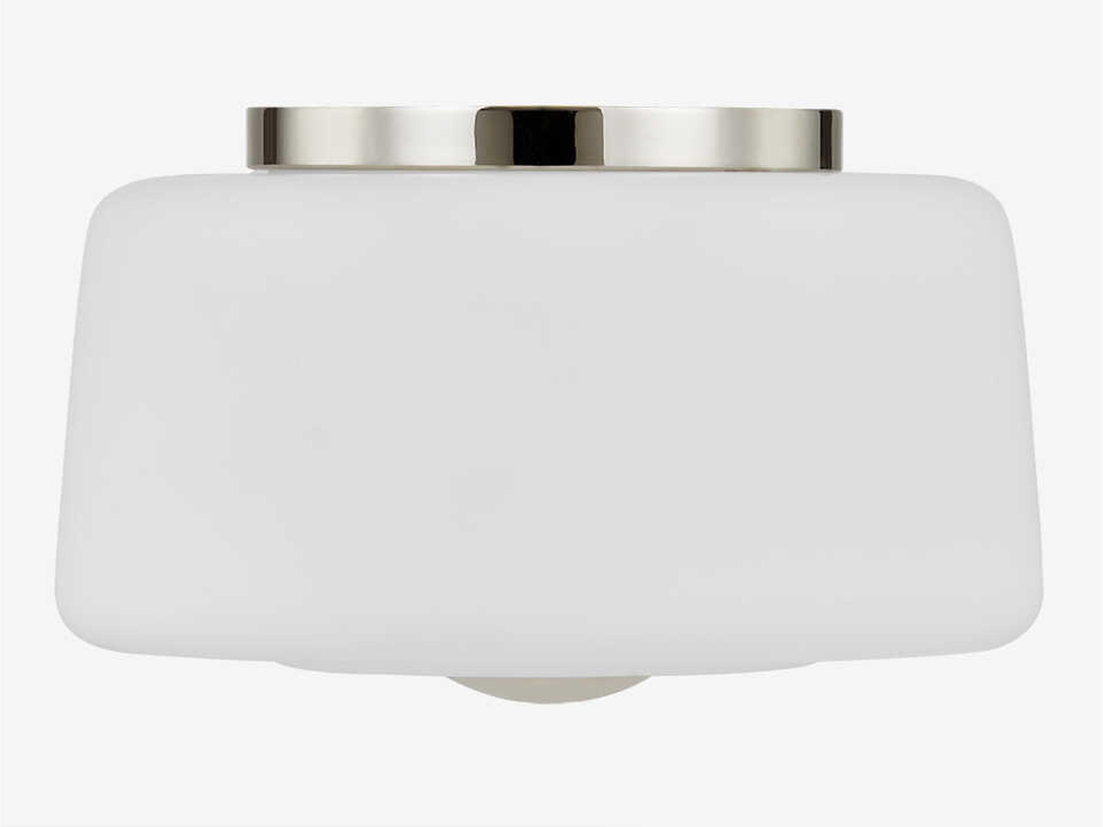 Mitzi Ciela 2-Light Polished Nickel Flush Mount