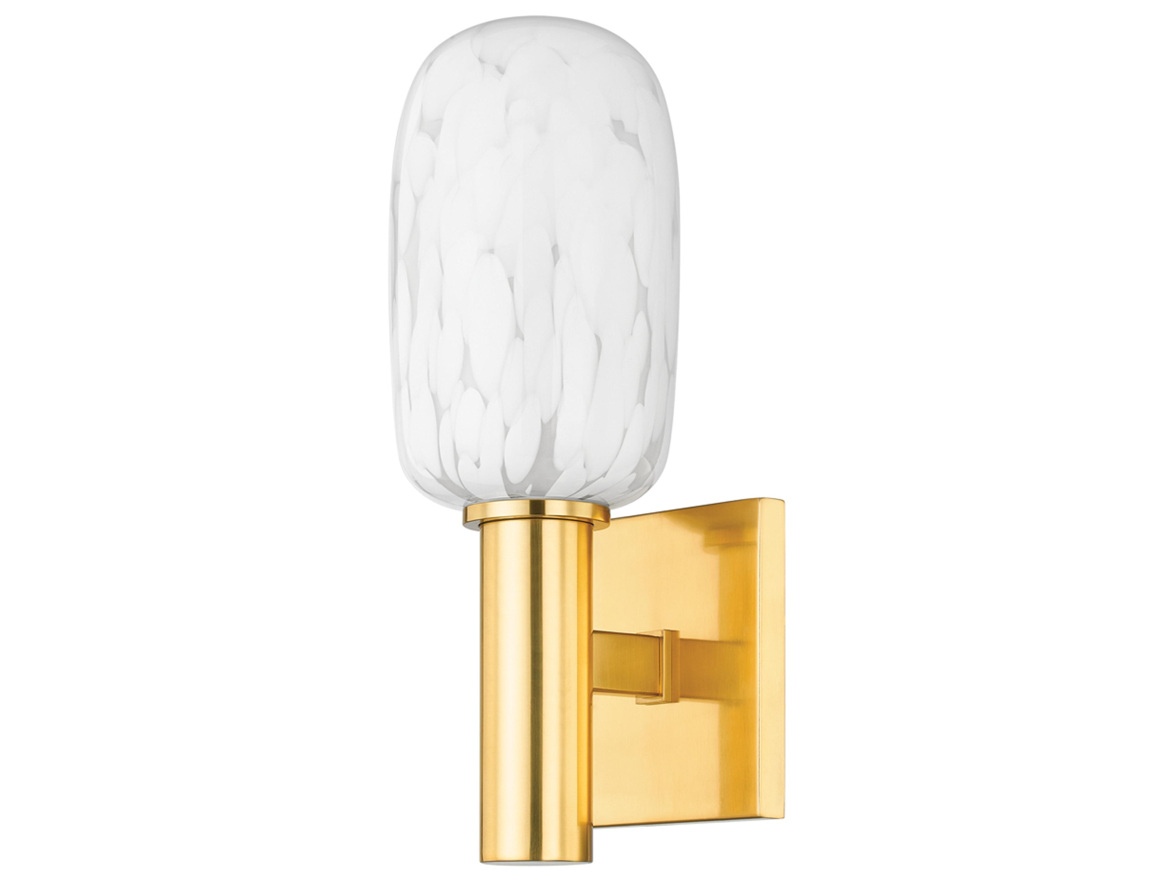 Mitzi 1-Light Aged Brass Wall Sconce