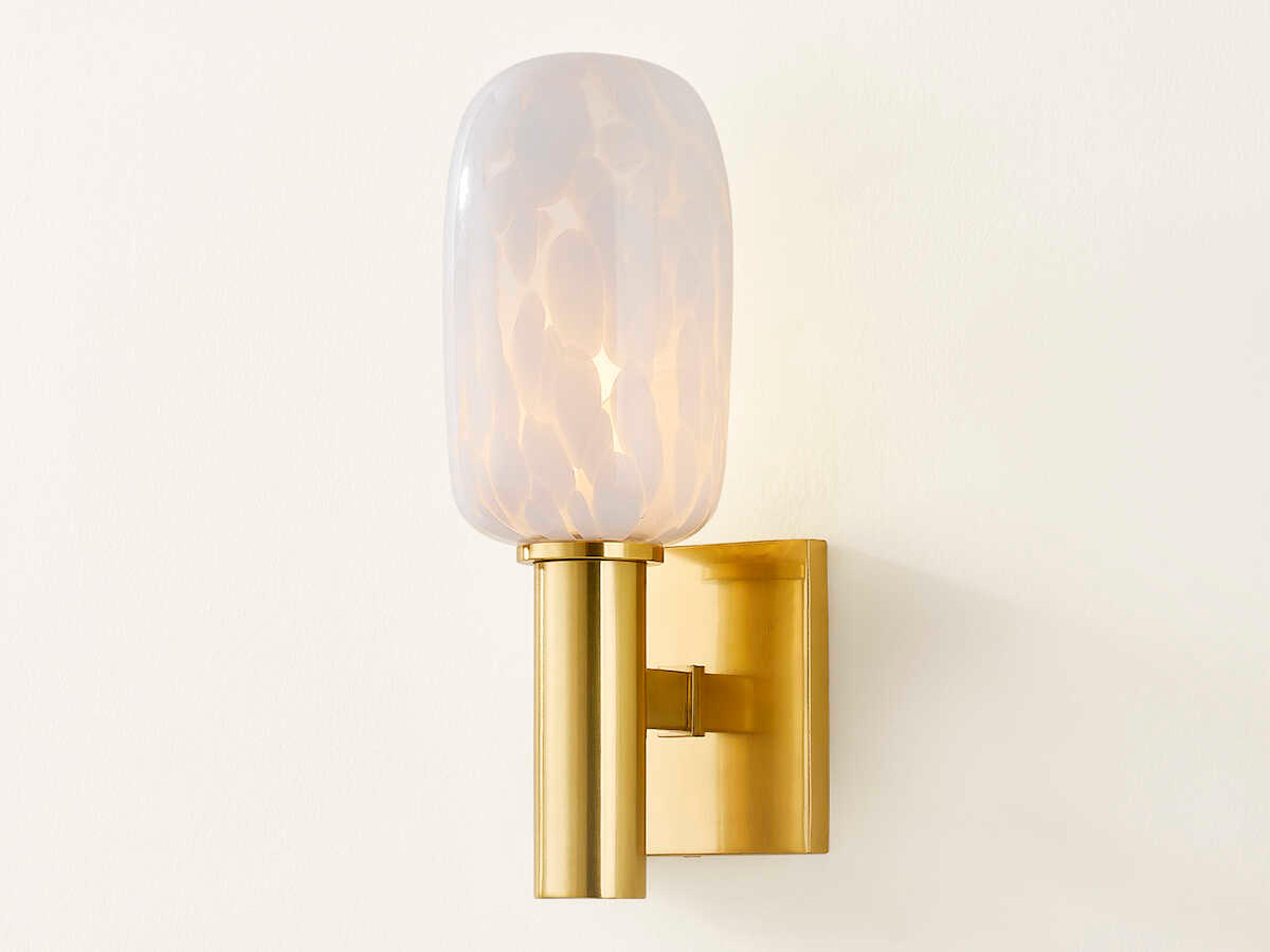 Mitzi 1-Light Aged Brass Wall Sconce