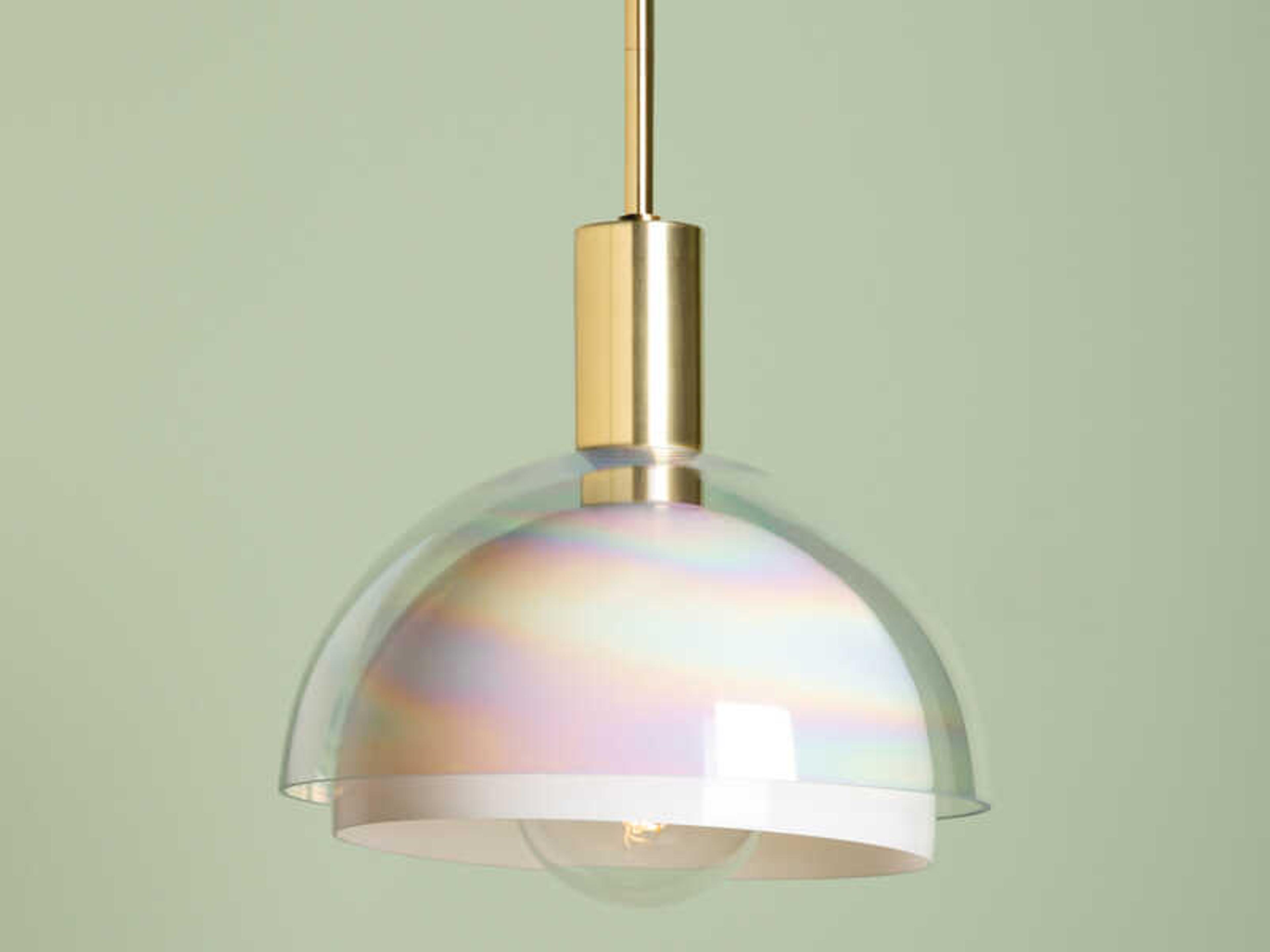Mitzi Modena 1-Light Aged Brass Pendant