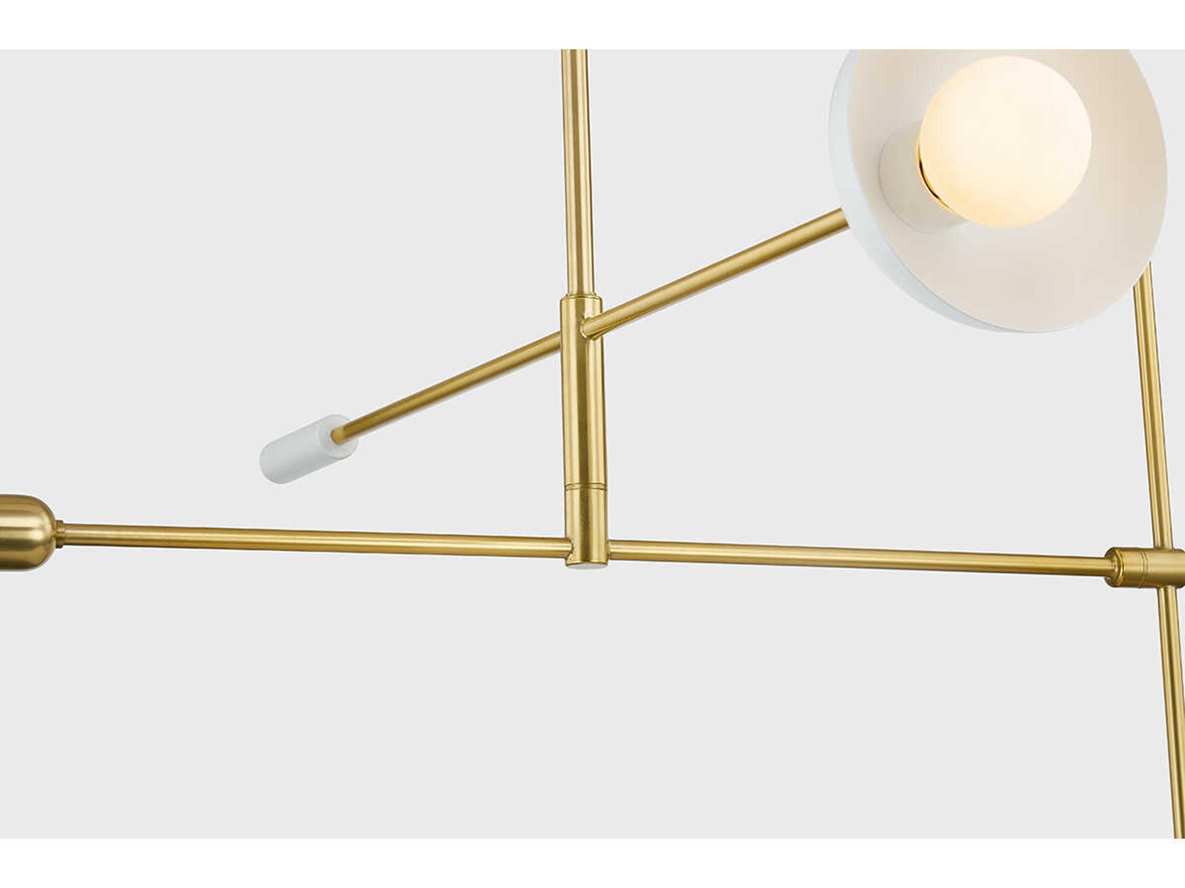Mitzi Billie 3-Light Aged Brass Soft White Chandelier