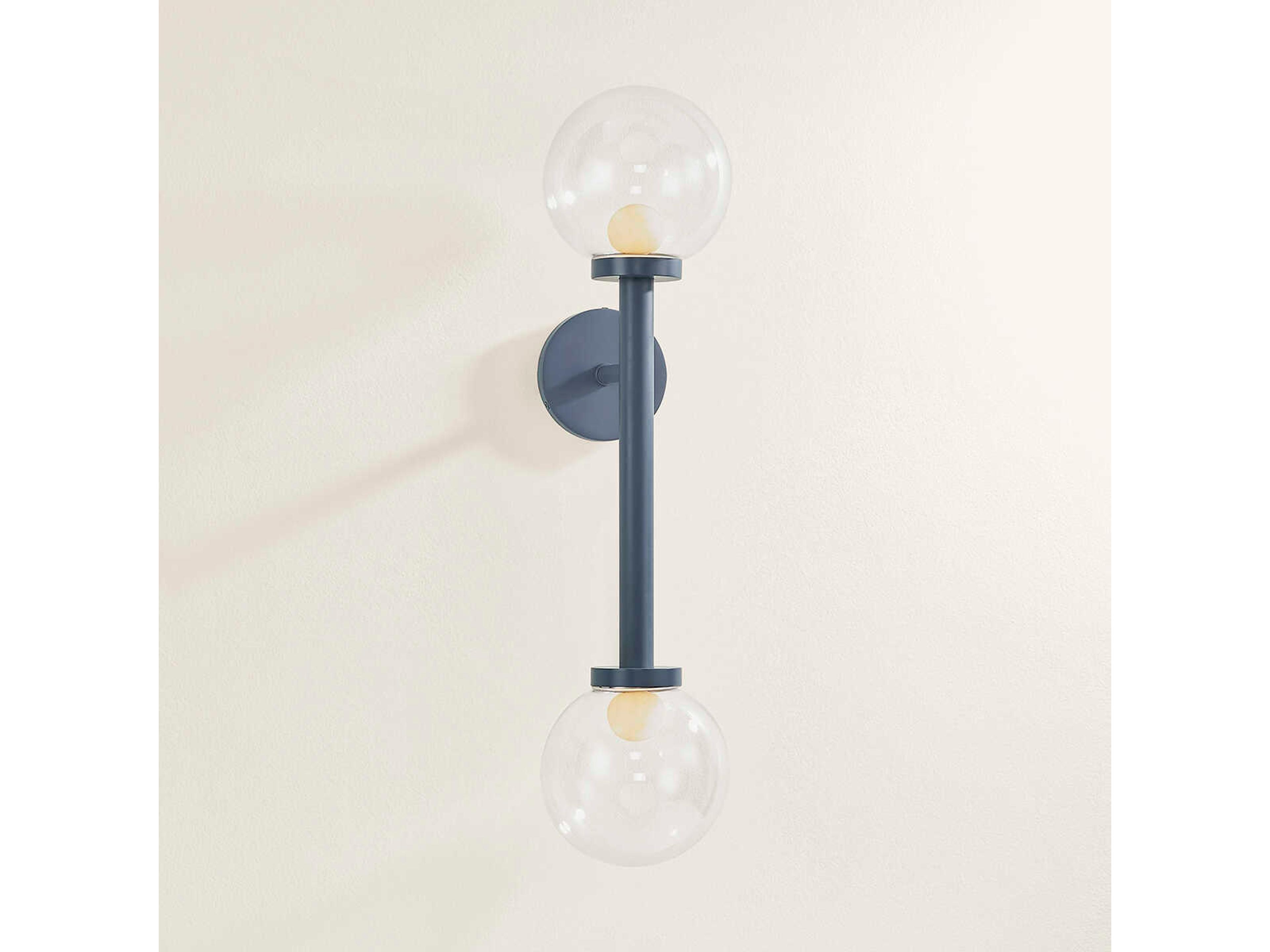 Mitzi Sia 2-Light Slate Blue Wall Sconce