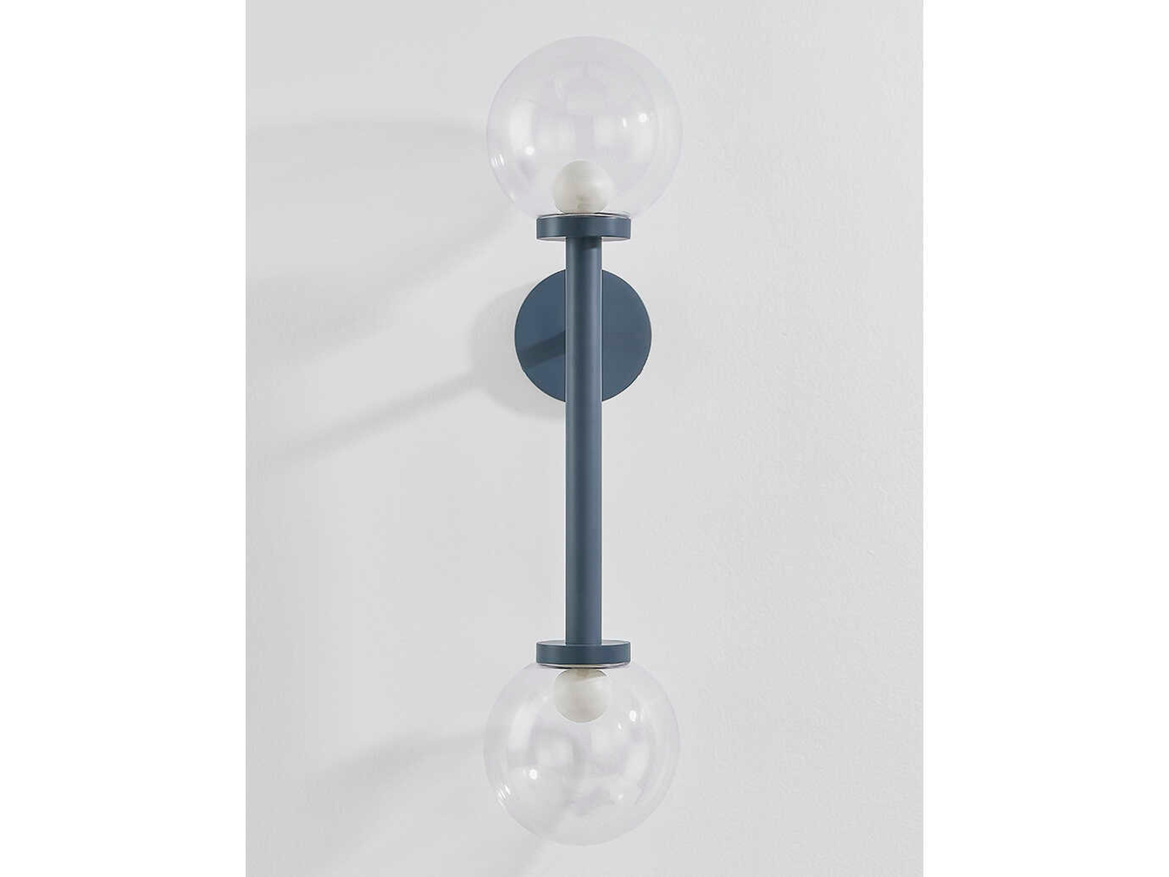Mitzi Sia 2-Light Slate Blue Wall Sconce