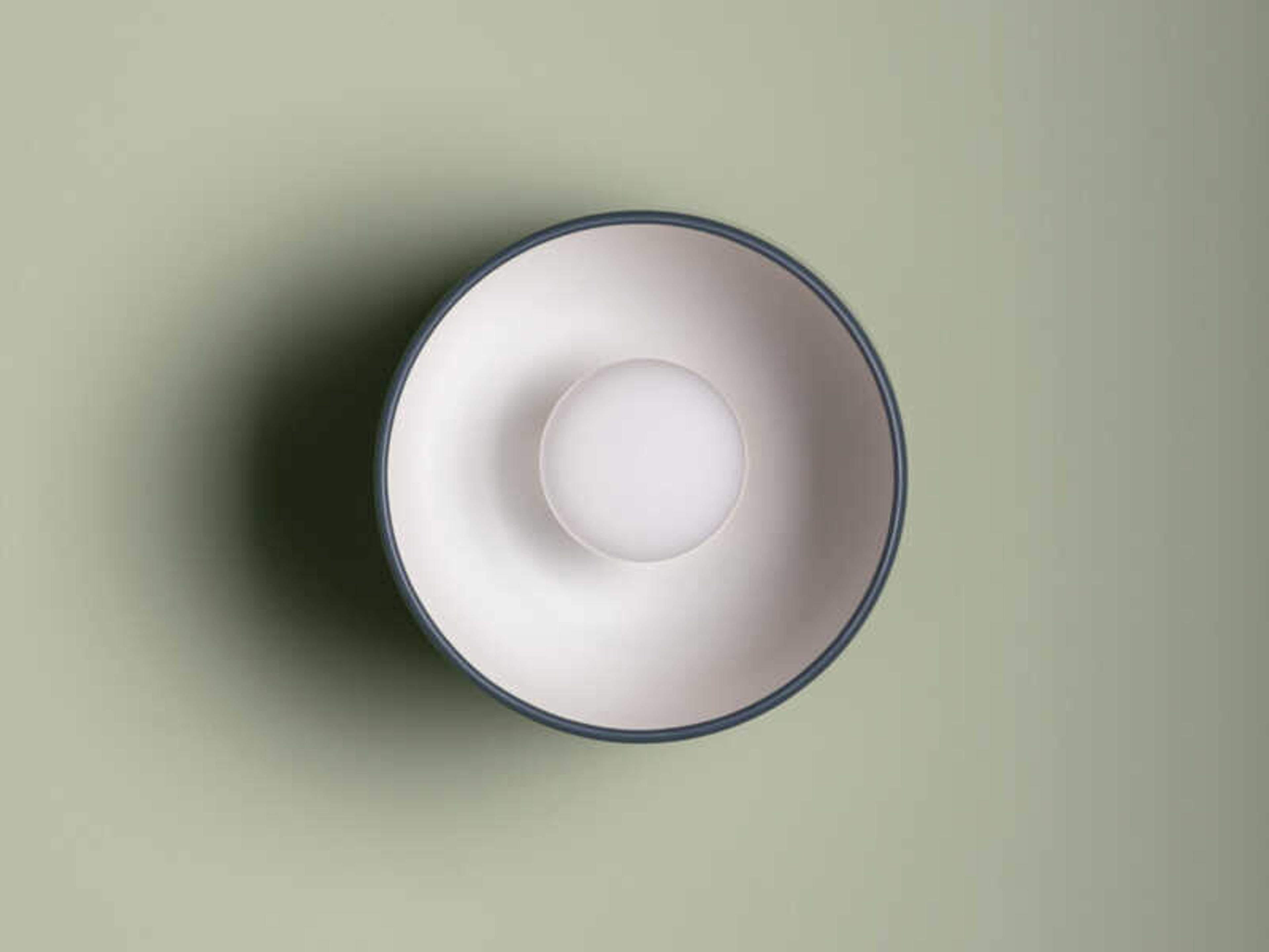 Mitzi Batya 1-Light Aged Brass Slate Blue Flush Mount