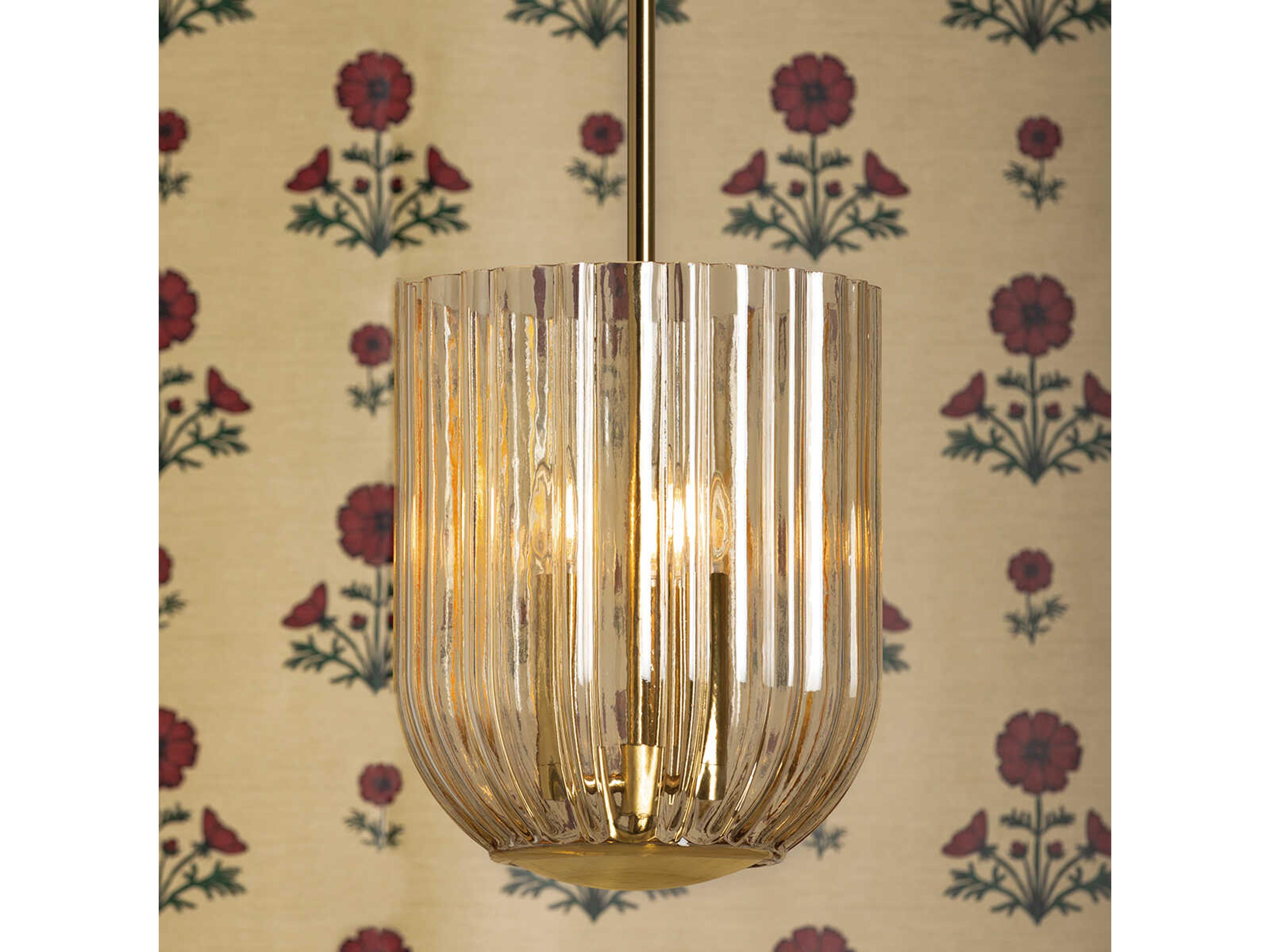 Mitzi Cece 3-Light Aged Brass Mini Pendant