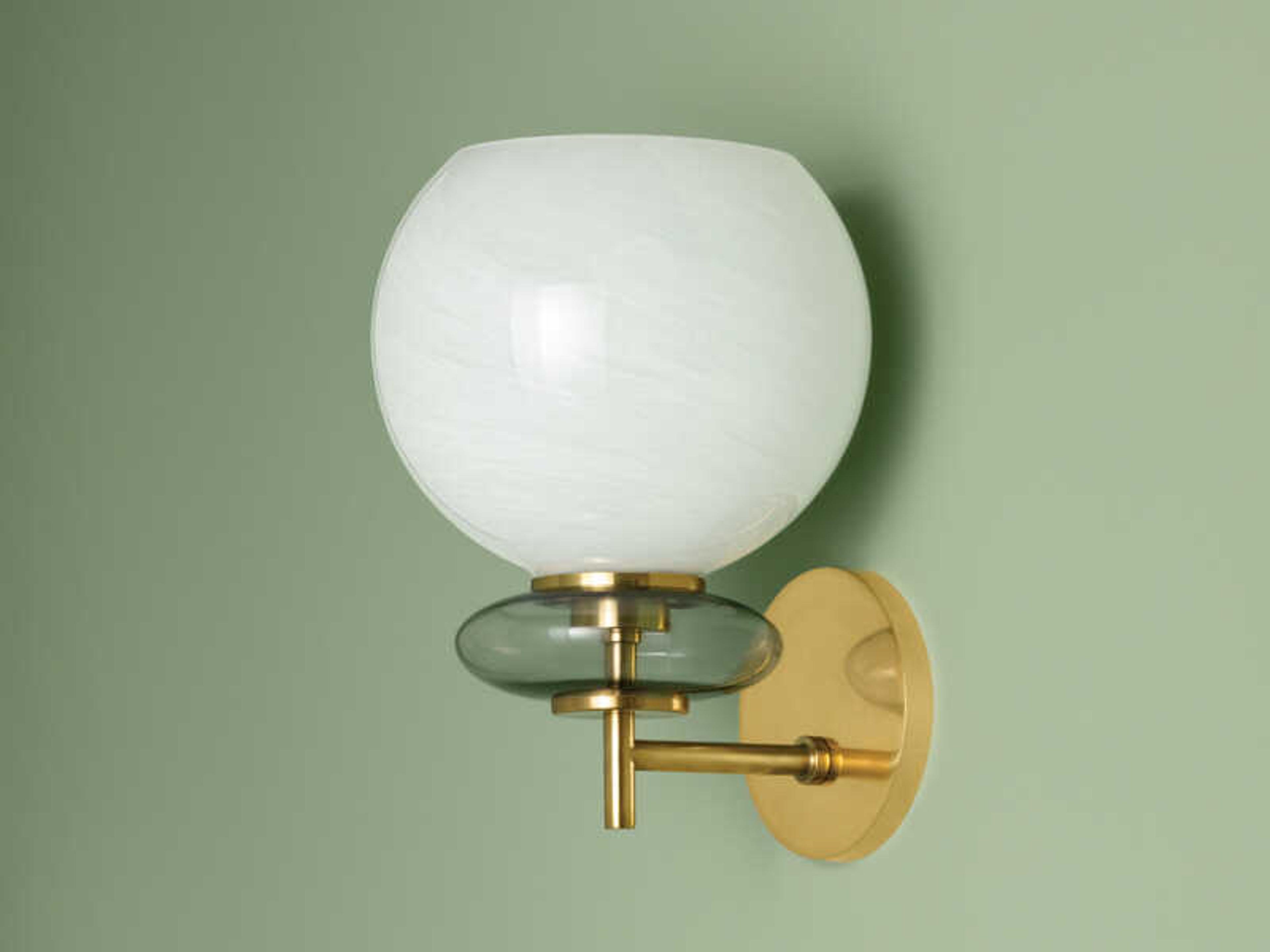 Mitzi Alexia 1-Light Aged Brass Wall Sconce