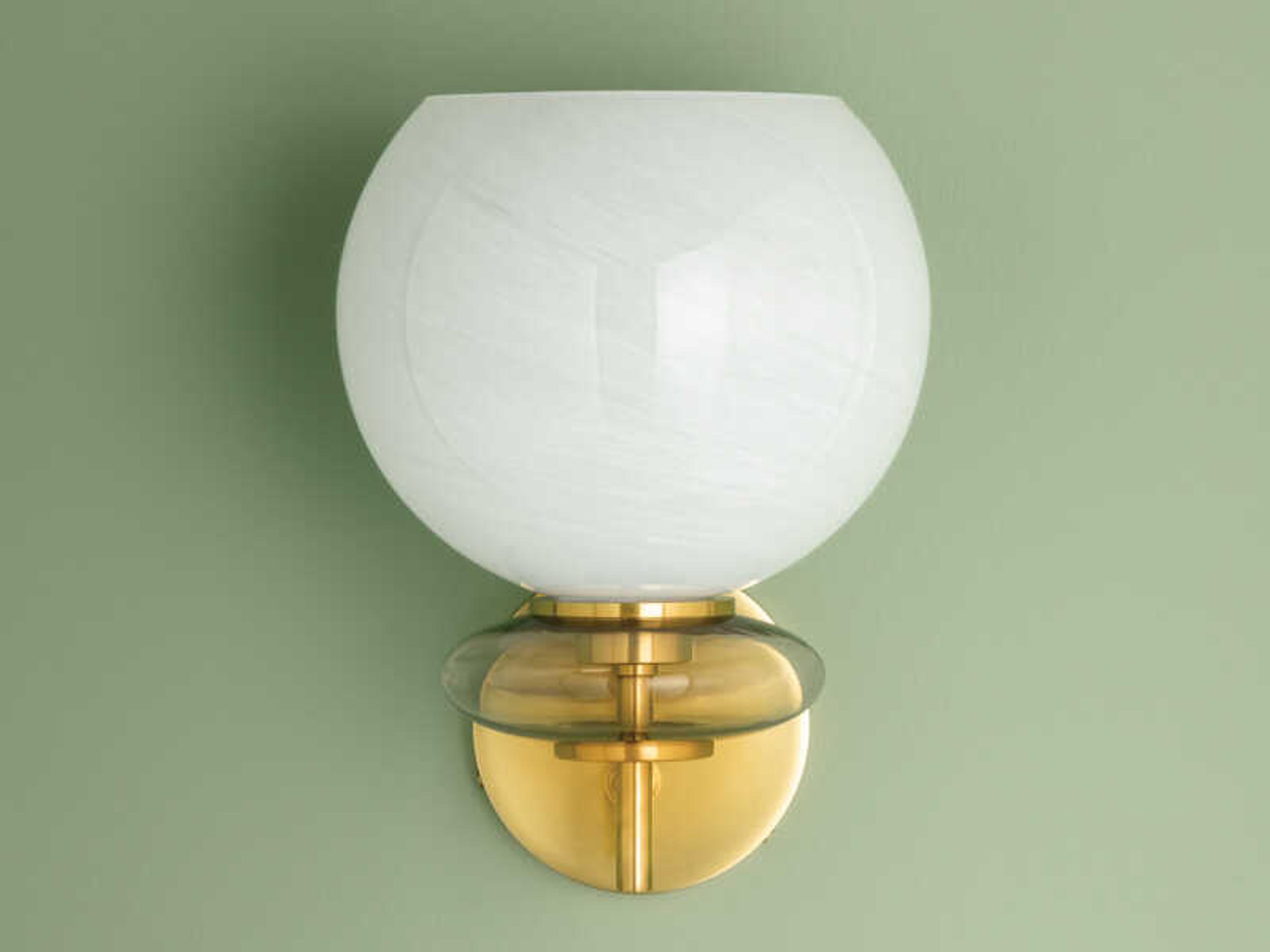 Mitzi Alexia 1-Light Aged Brass Wall Sconce