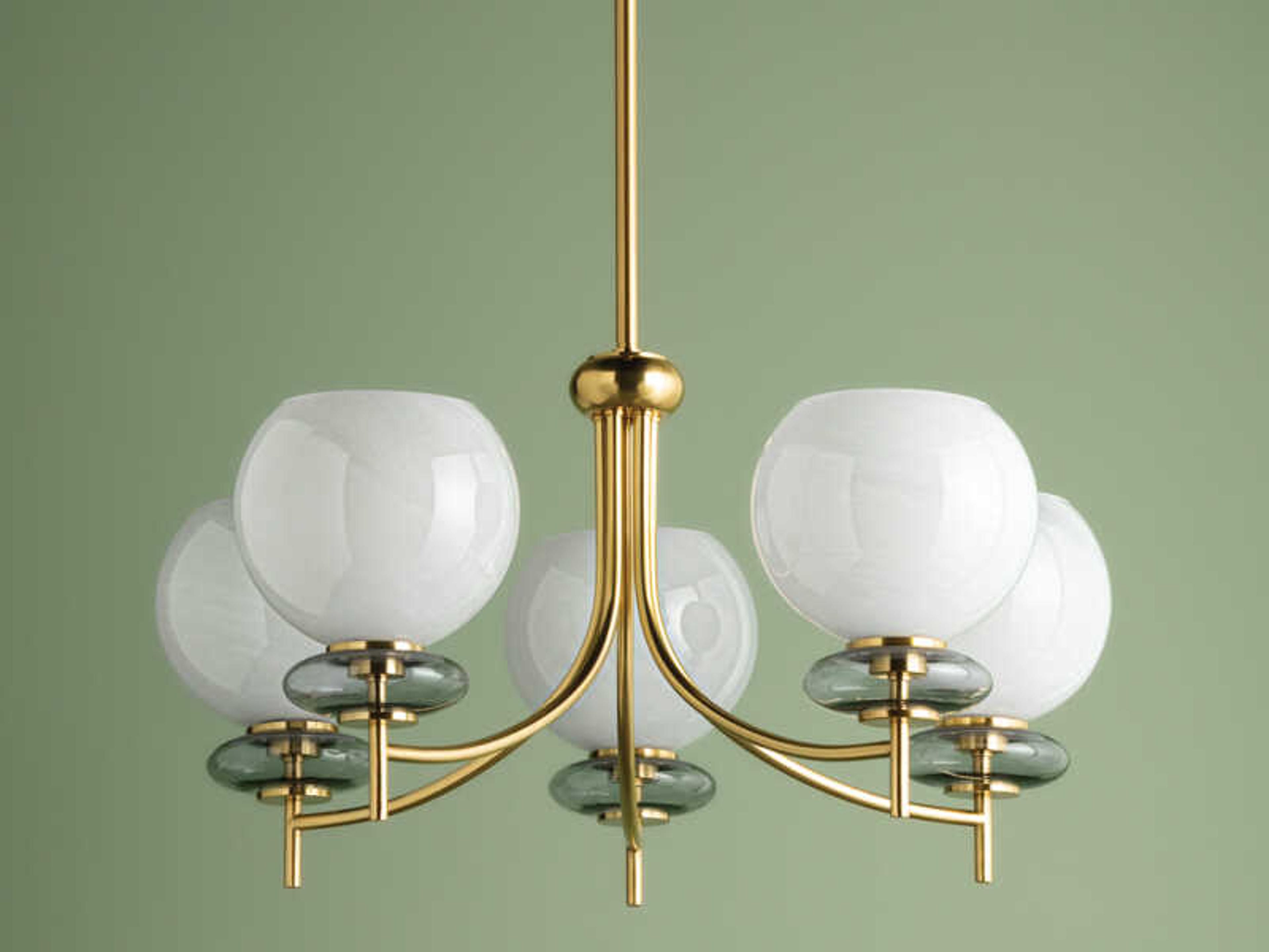 Mitzi Alexia 5-Light Aged Brass Chandelier