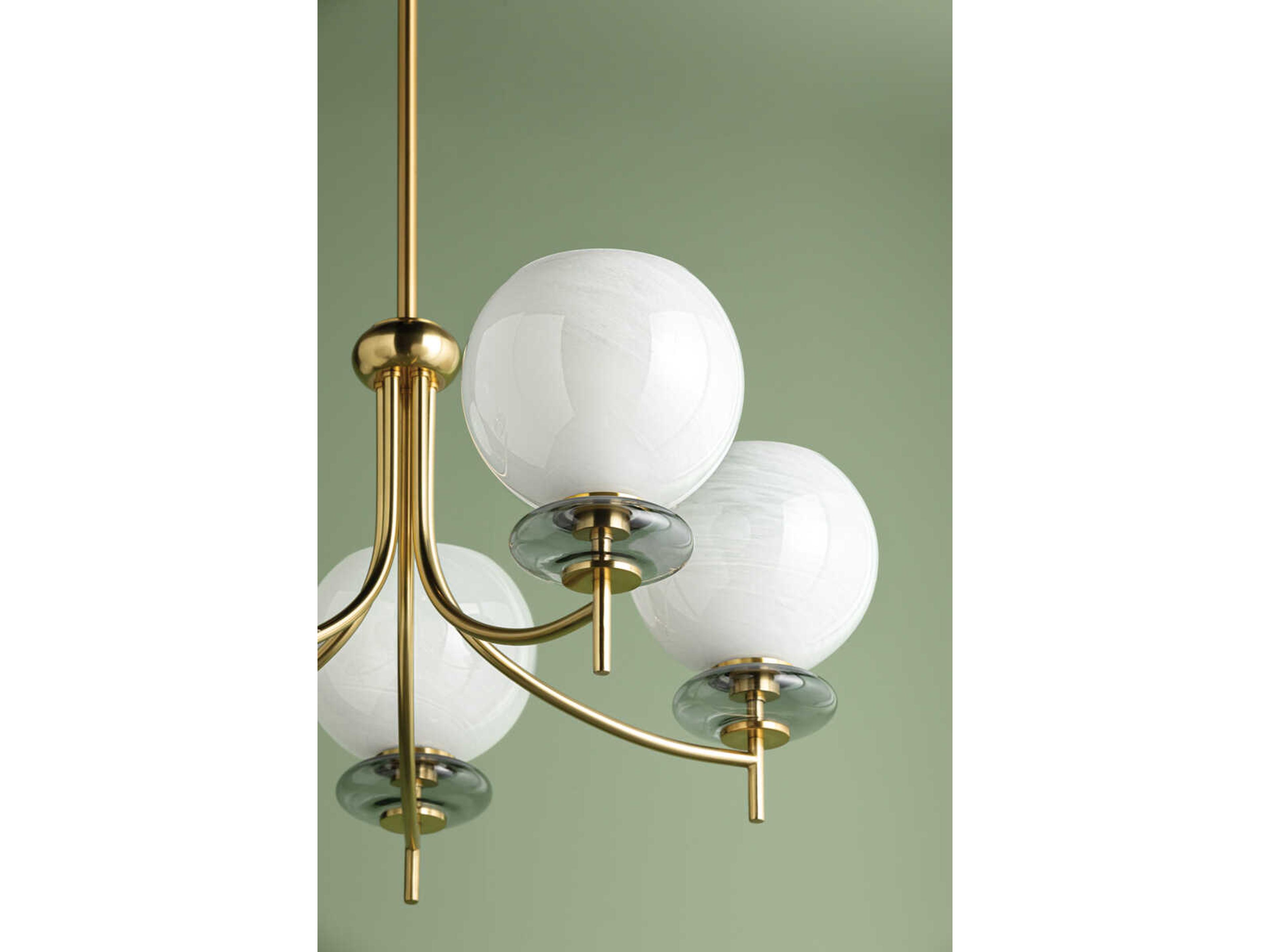Mitzi Alexia 5-Light Aged Brass Chandelier