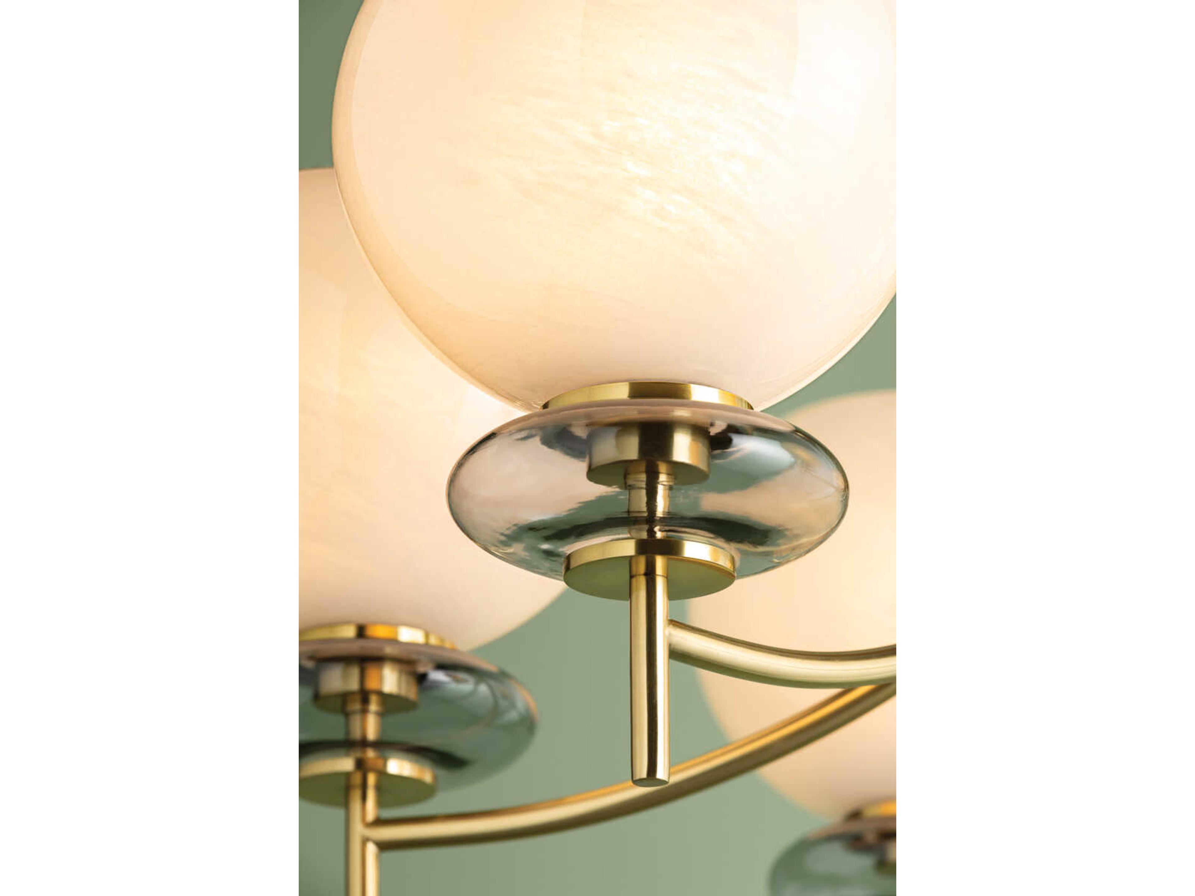 Mitzi Alexia 5-Light Aged Brass Chandelier