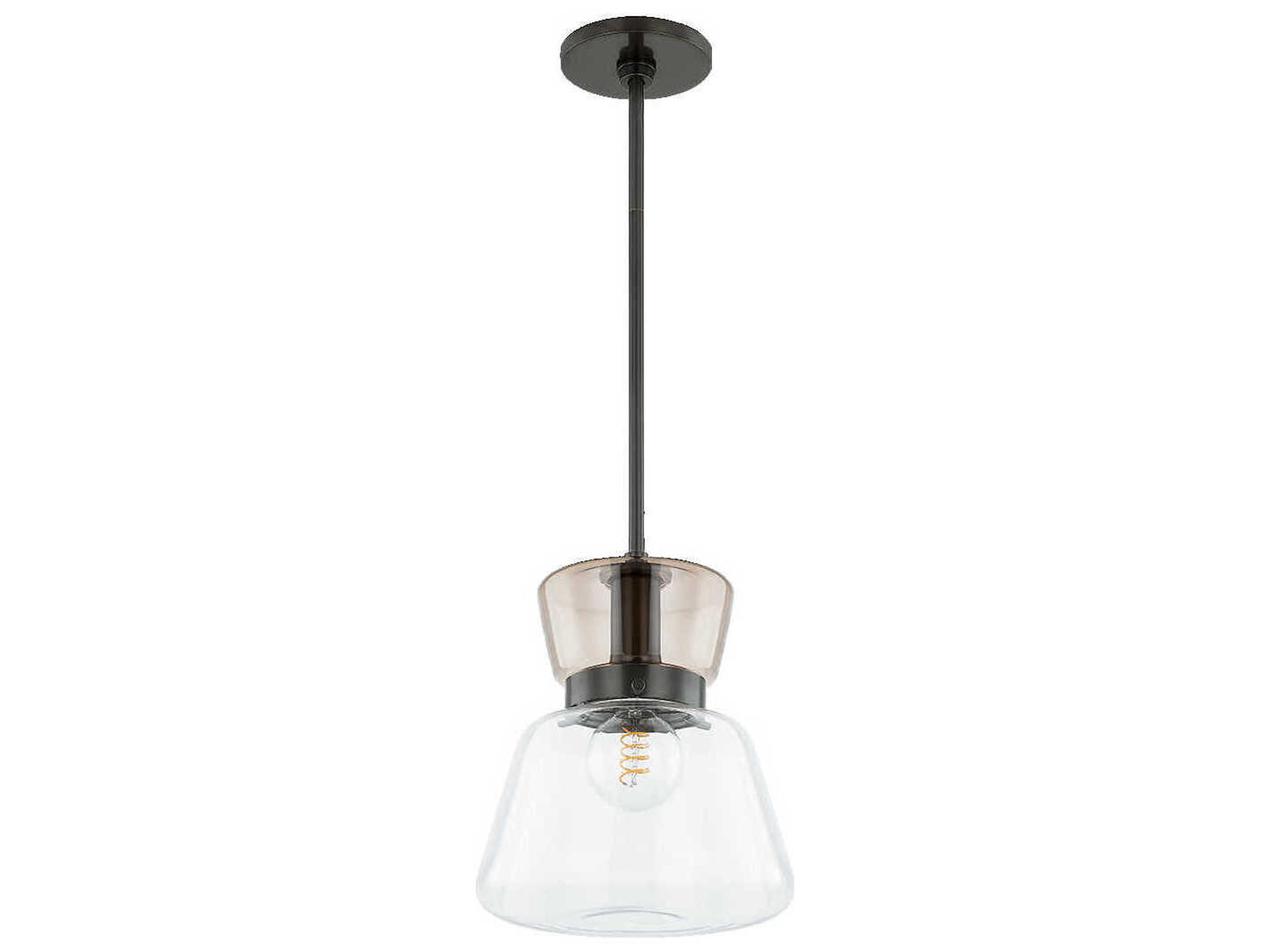 Elodie 1-Light True Bronze Mini Pendant