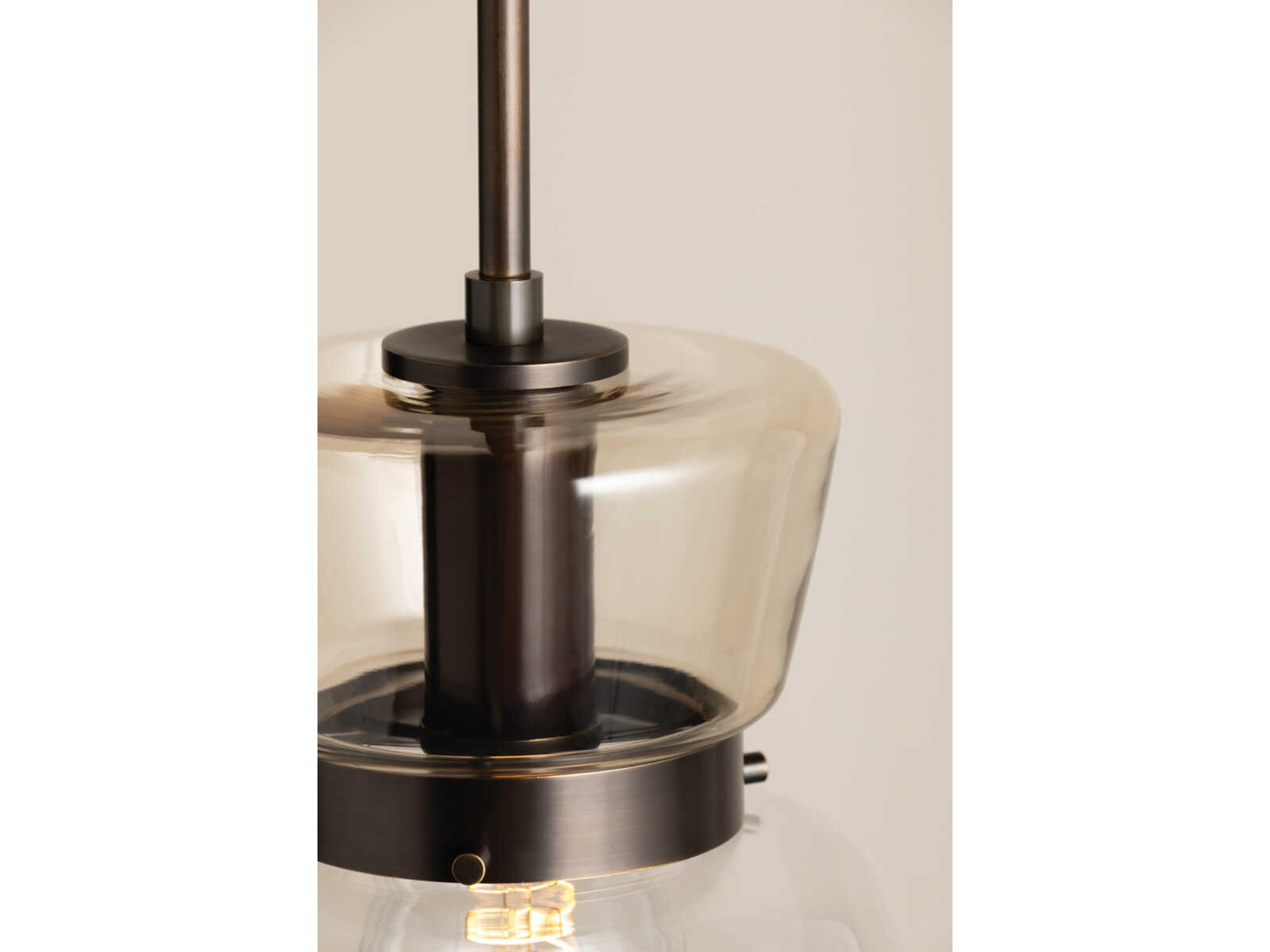 Mitzi Elodie 1-Light True Bronze Mini Pendant