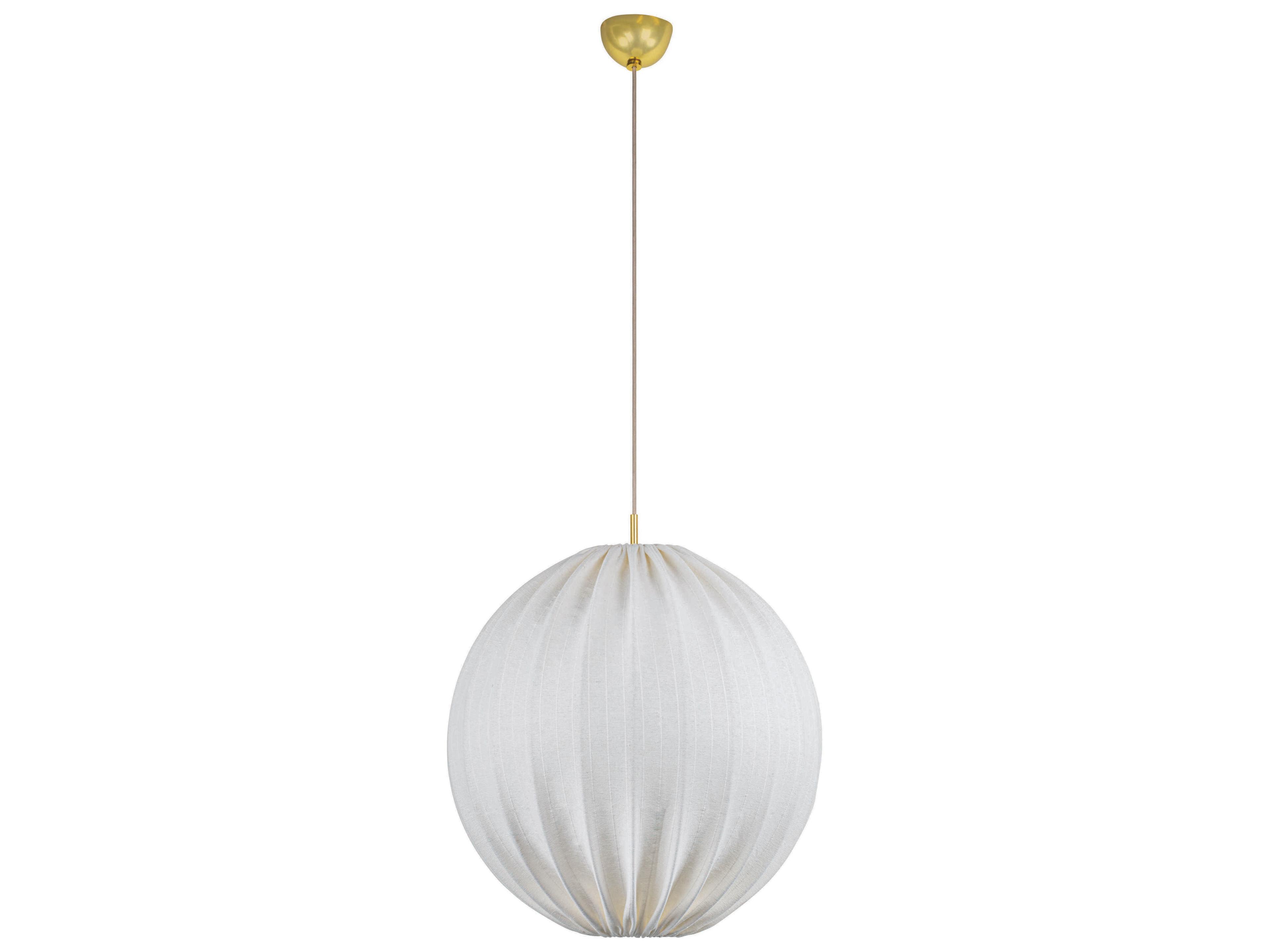 Mitzi Arabella 1-Light Aged Brass Pendant