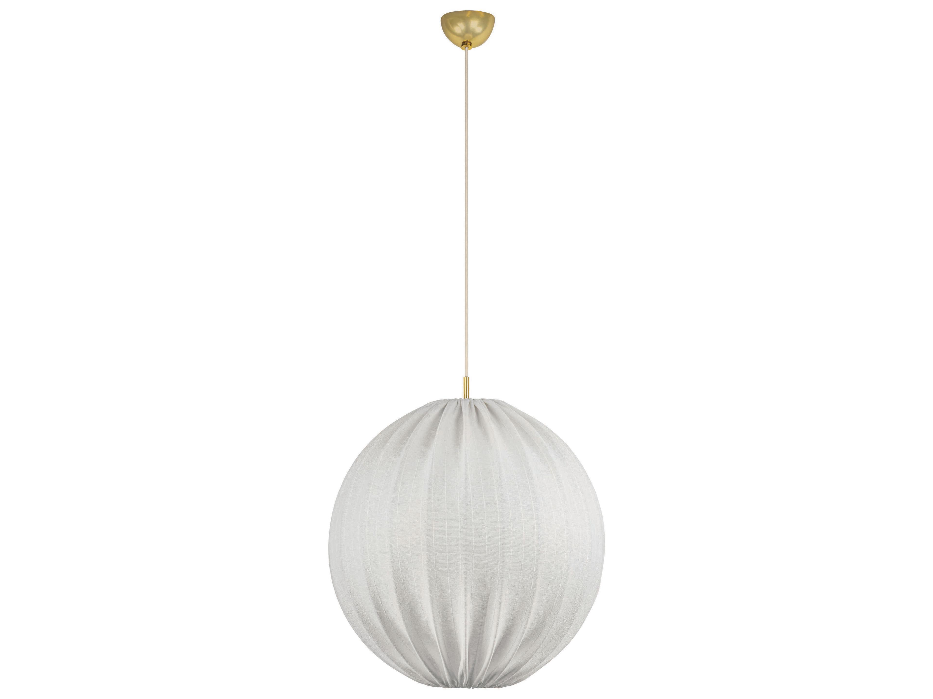 Mitzi Arabella 1-Light Aged Brass Pendant