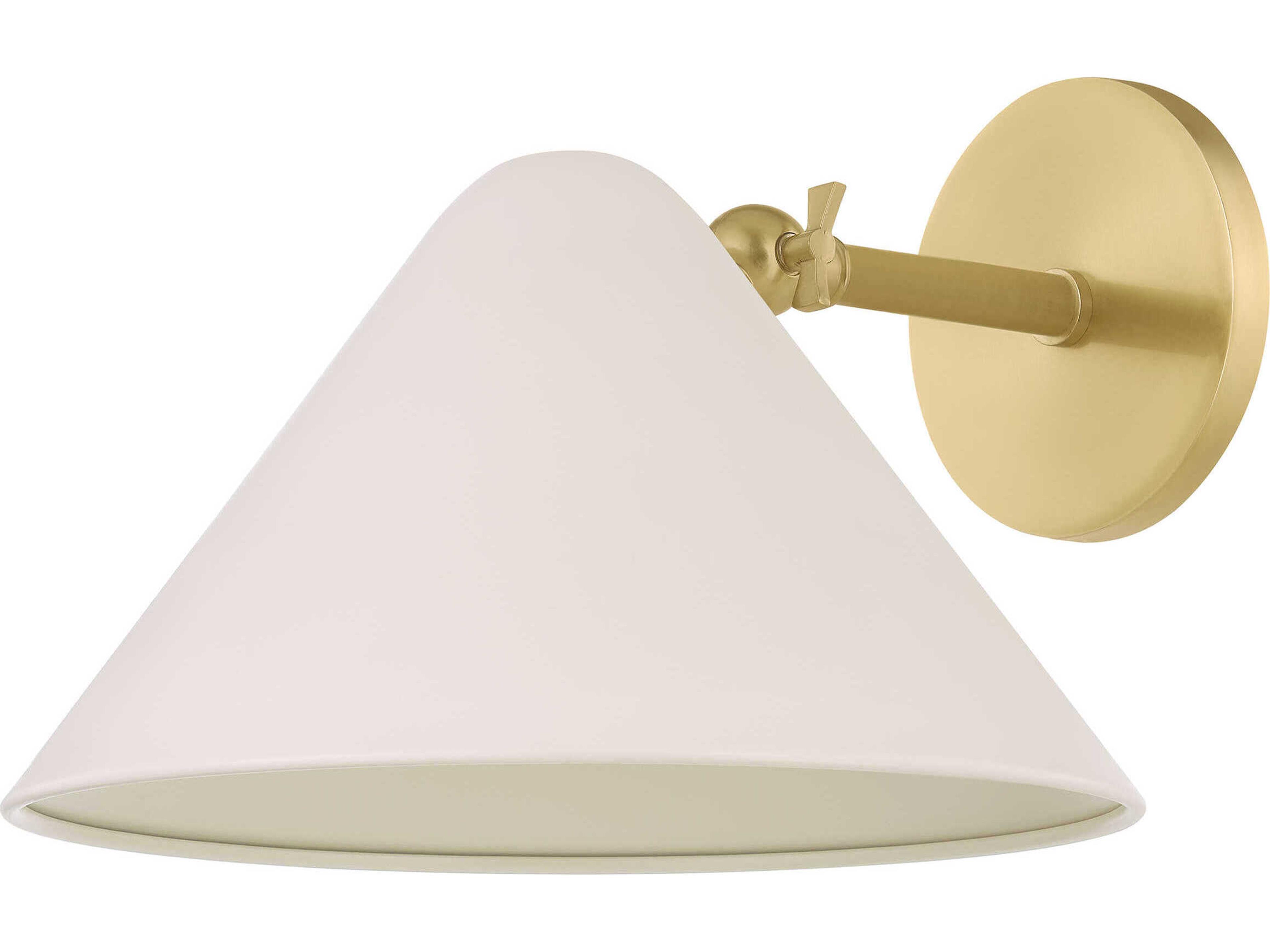 Mitzi Sonja 1-Light True Bronze Soft Bisque Wall Sconce