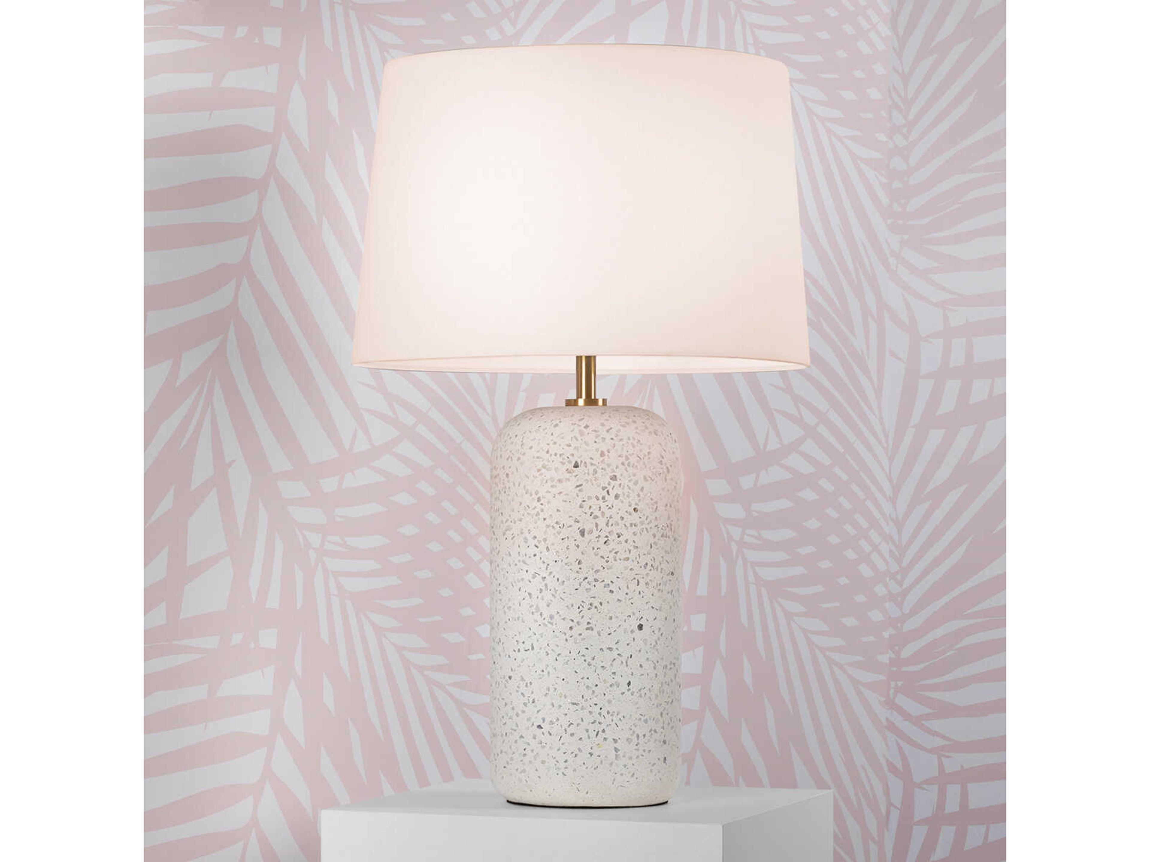 Margaret Aged Brass Buffet Lamp