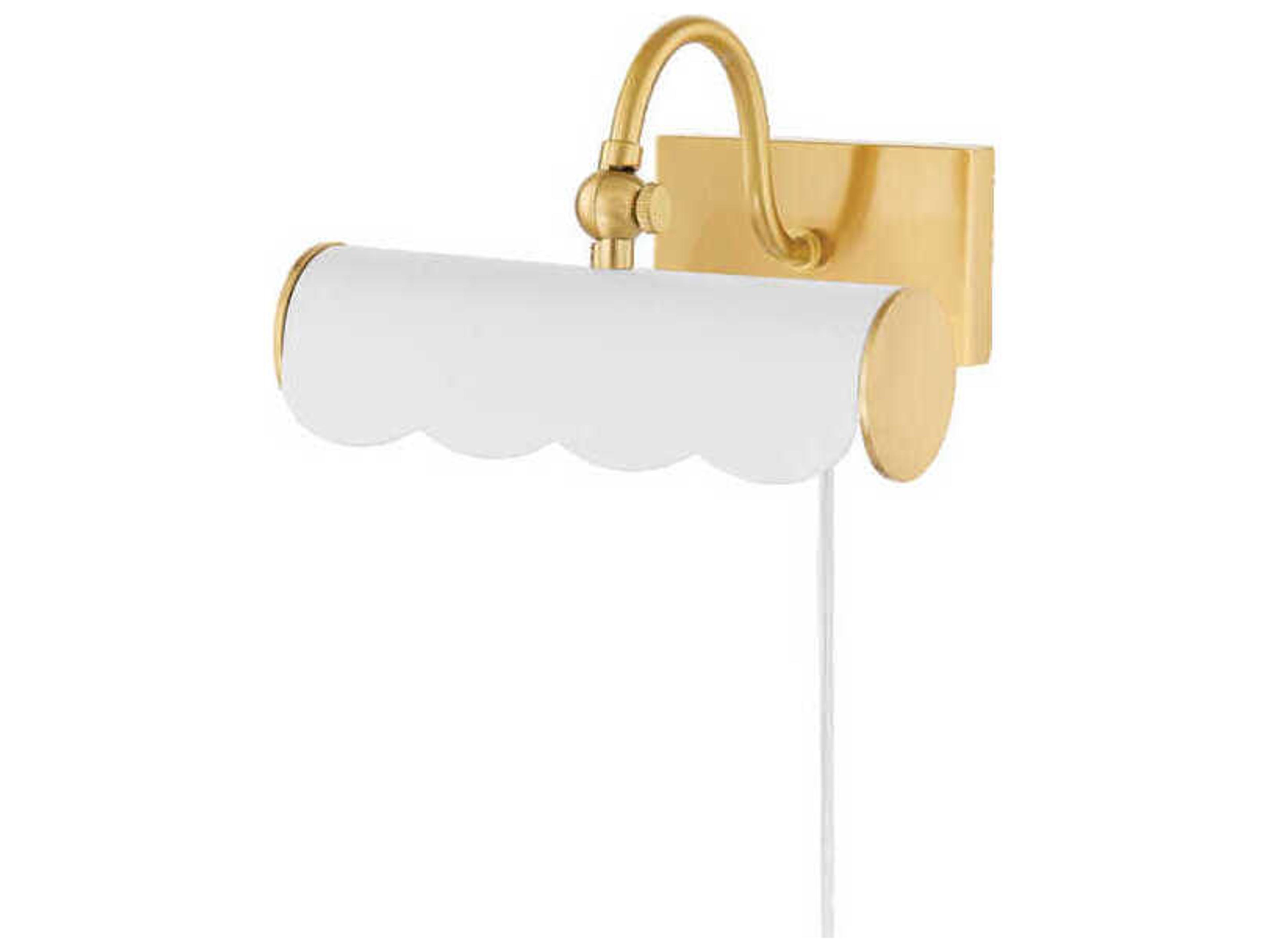 Fifi 1-Light Aged Brass Picture Light