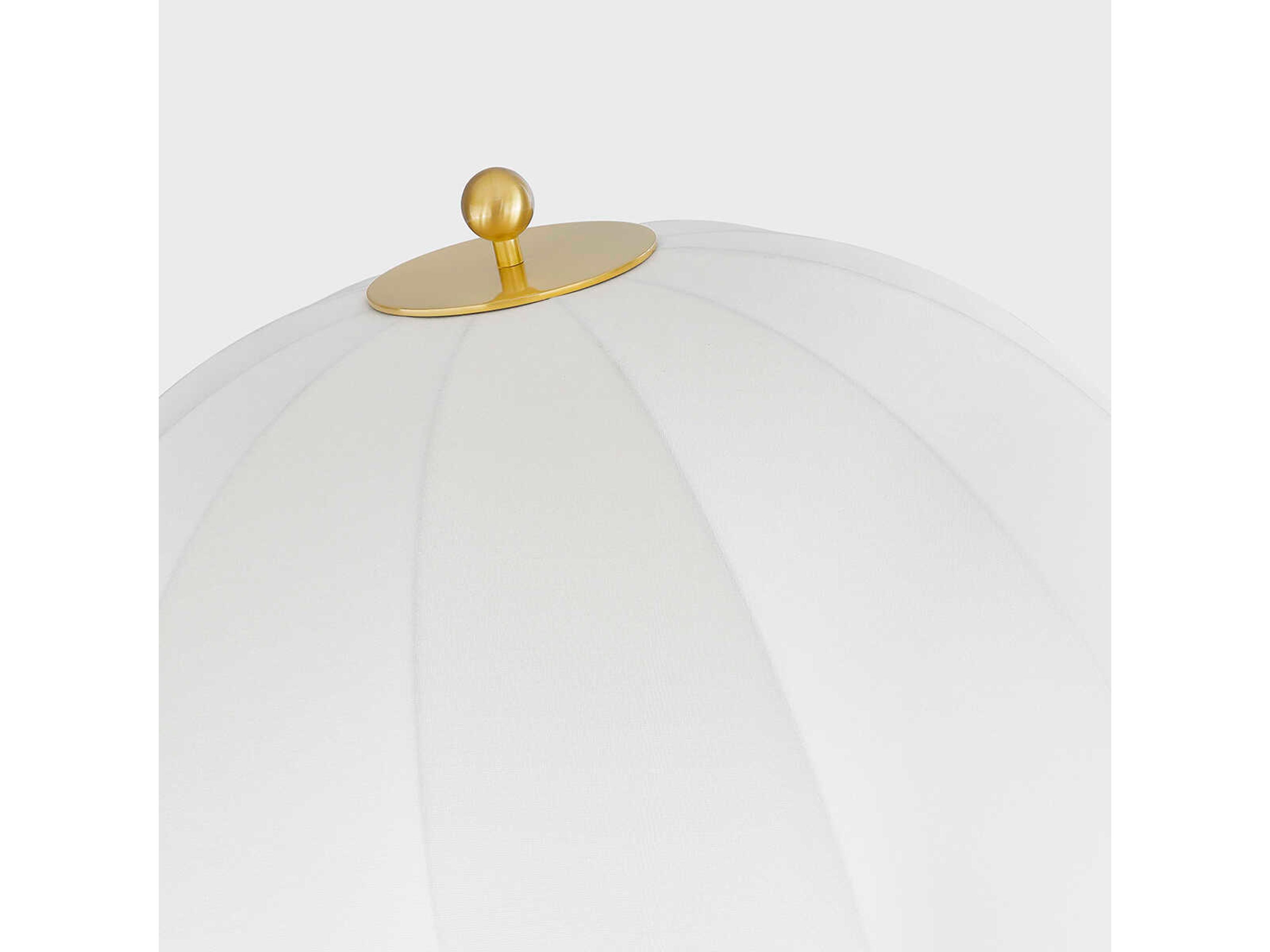 Mitzi Meshelle Aged Brass Floor Lamp