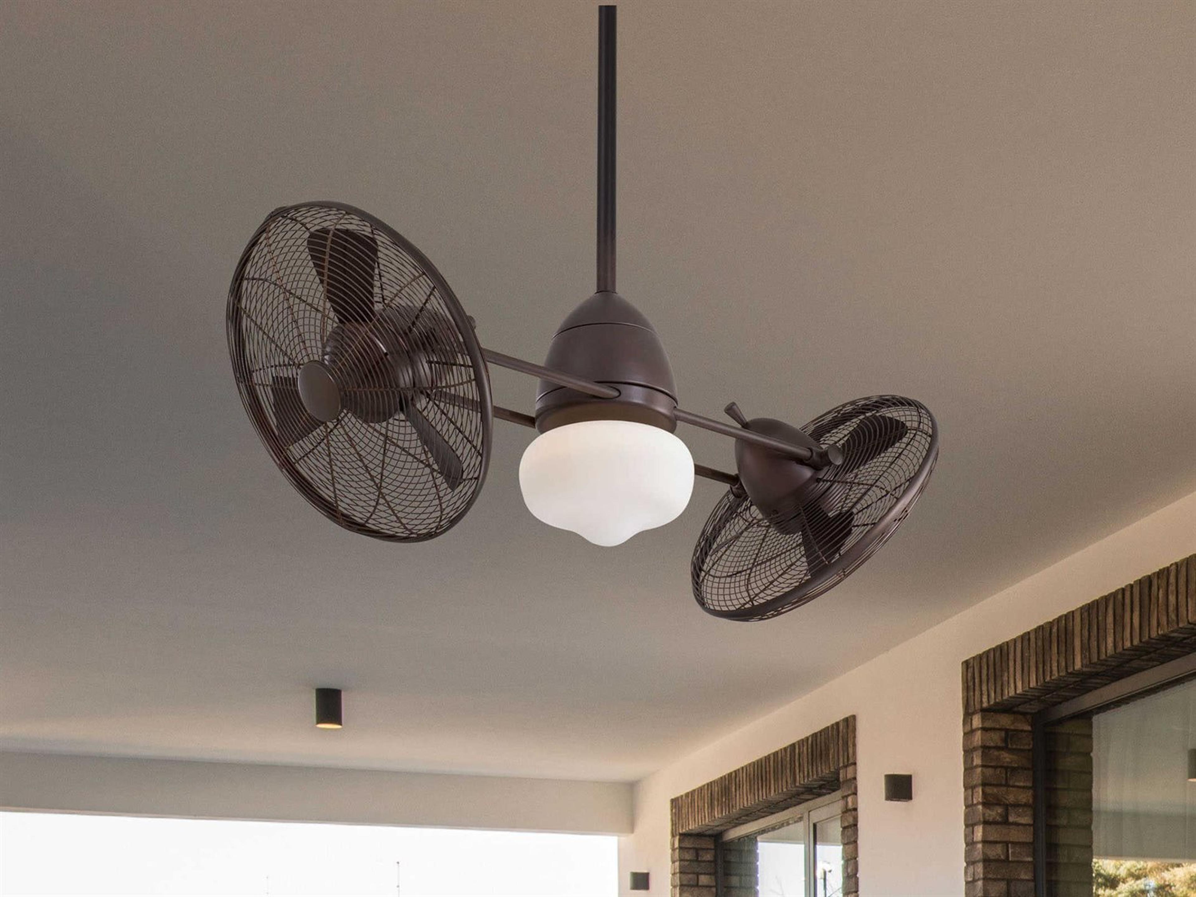 Minka-Aire Gyro 1 - Light 42" LED Outdoor Ceiling Fan