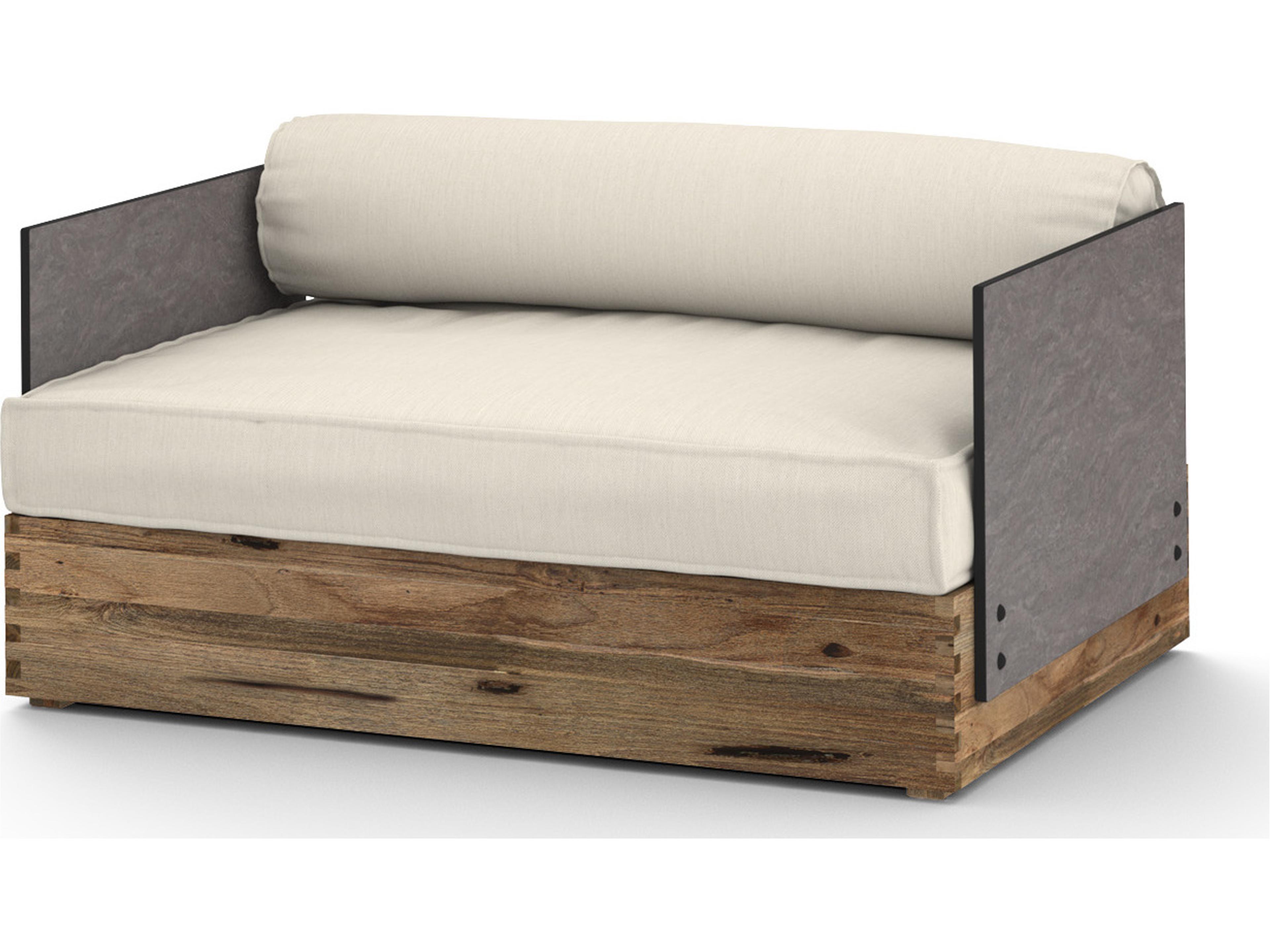 MamaGreen Aiko Teak Cushion Outdoor Lounge Chair