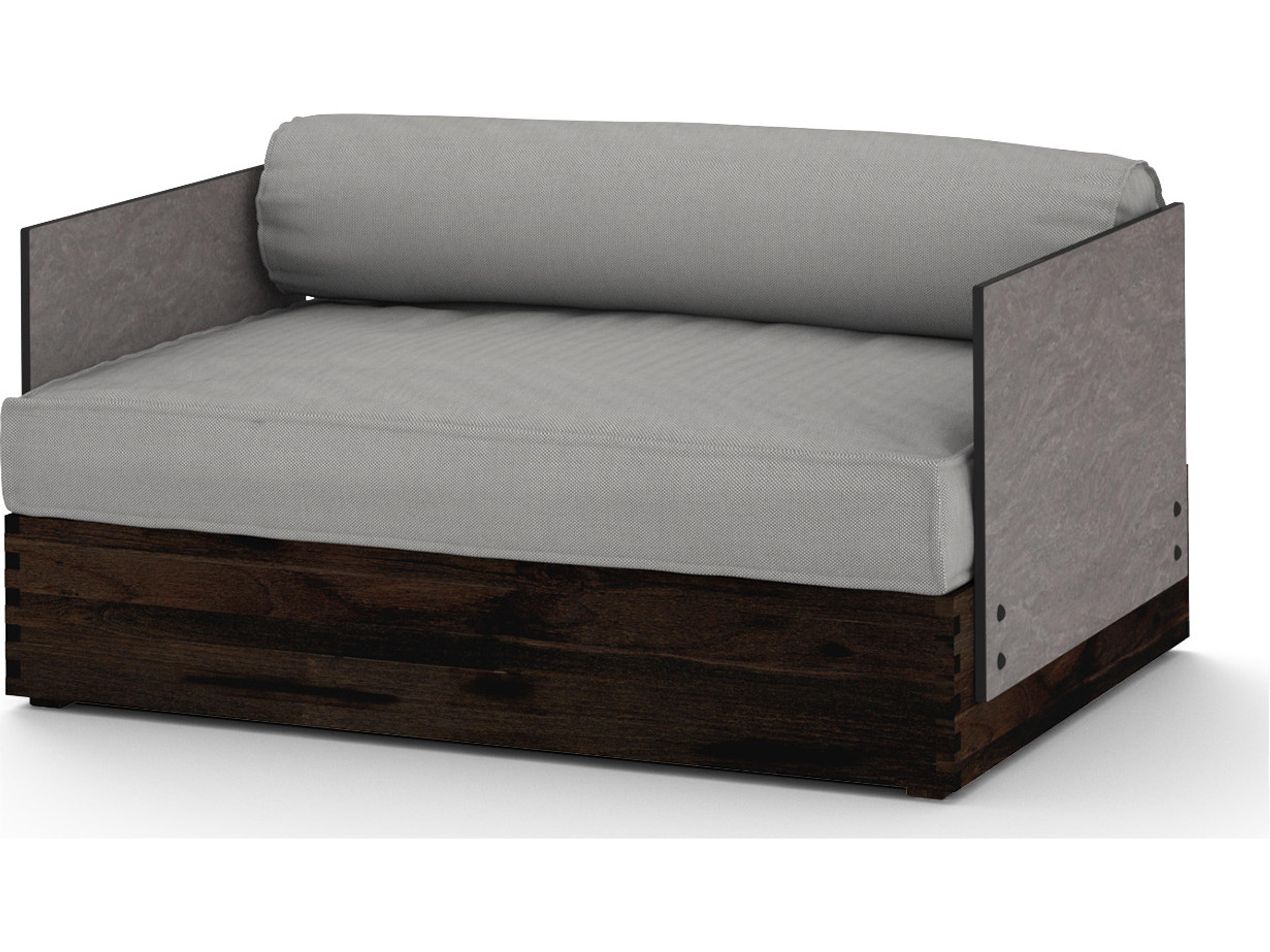 MamaGreen Aiko Teak Cushion Outdoor Lounge Chair