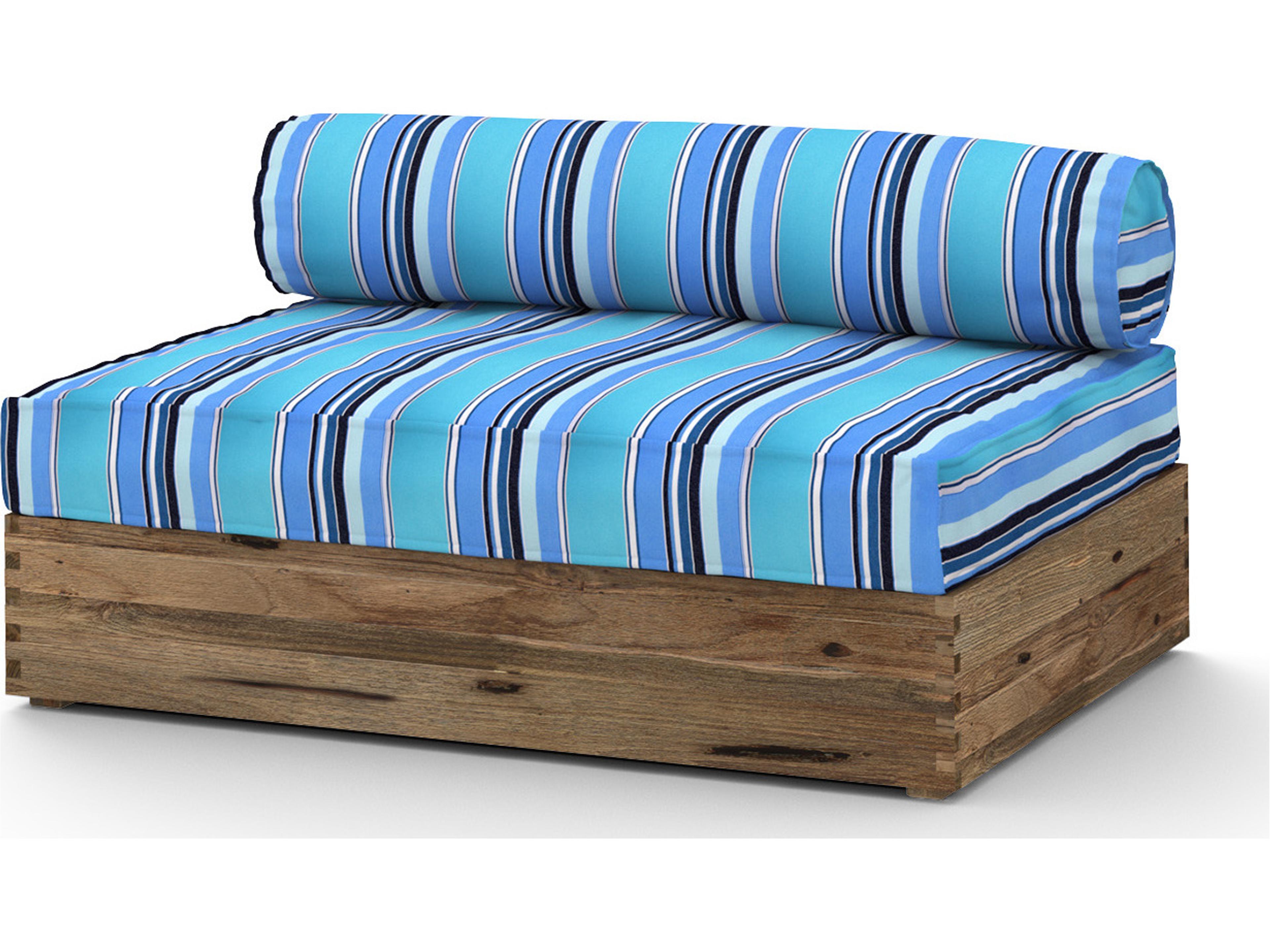 MamaGreen Aiko Teak Cushion Outdoor Lounge Chair