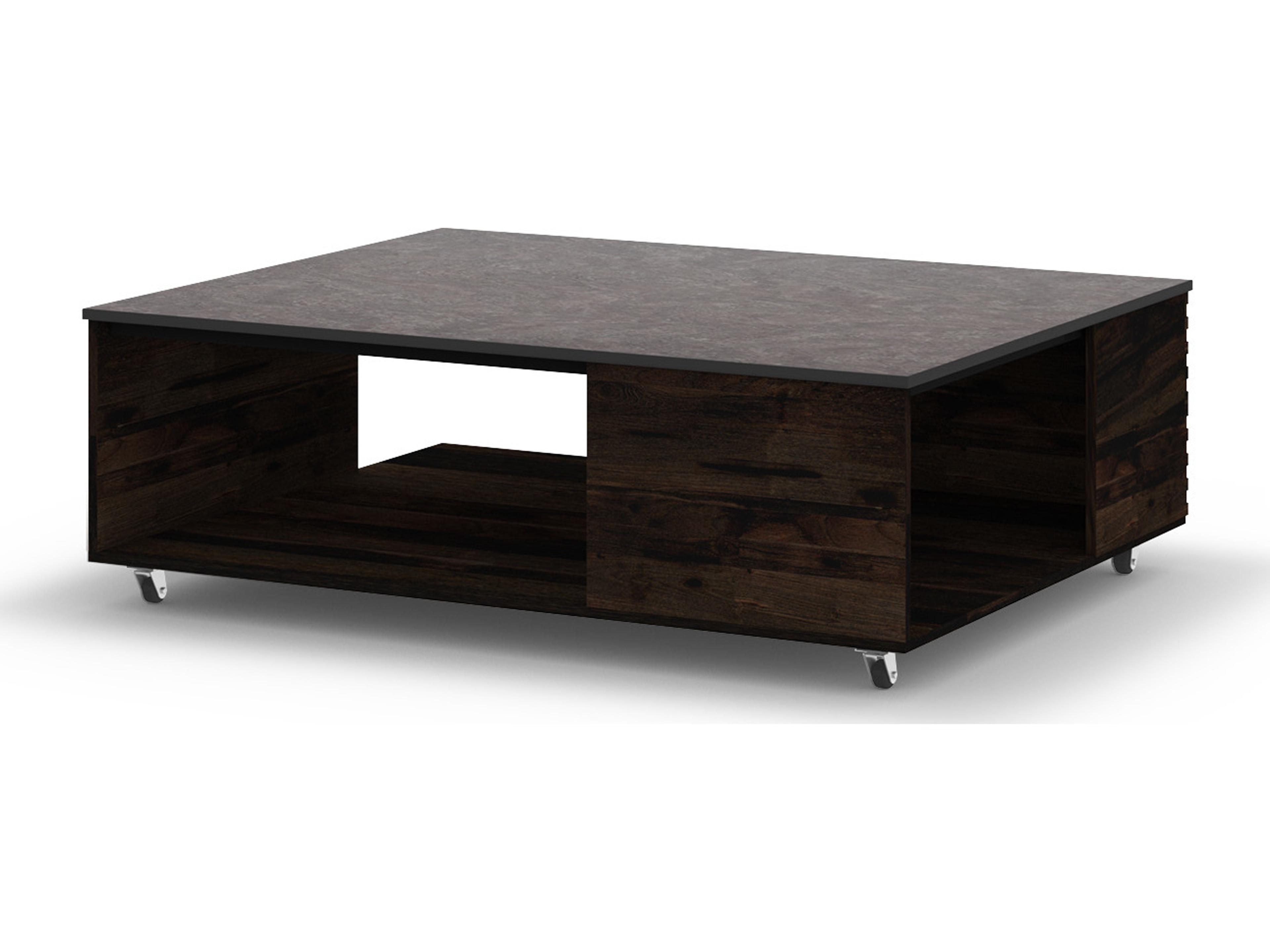 MamaGreen Aiko Teak Rectangular Multi-fit Patio Coffee Table