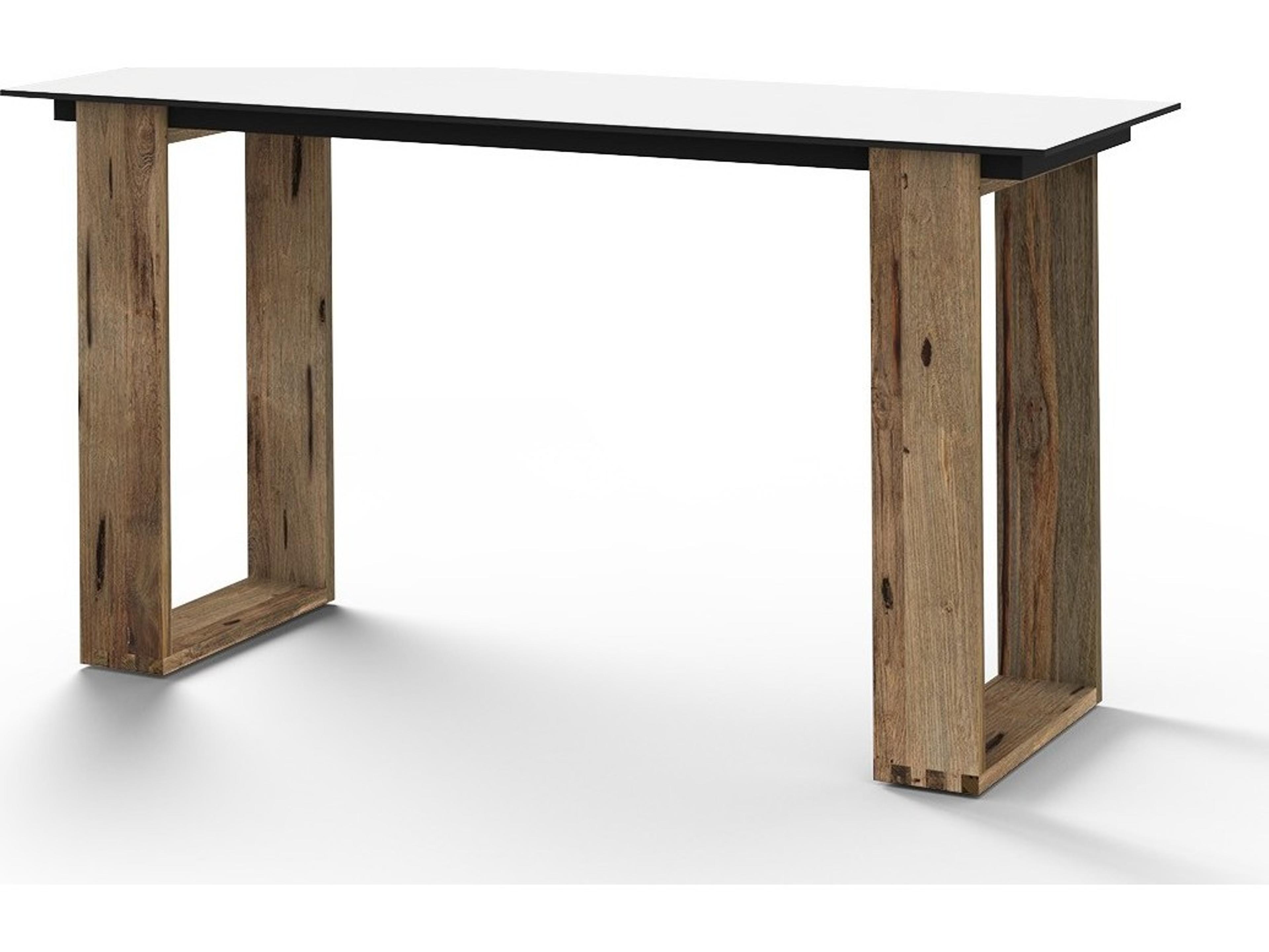MamaGreen Aiko Teak Rectangular Patio Bar Table