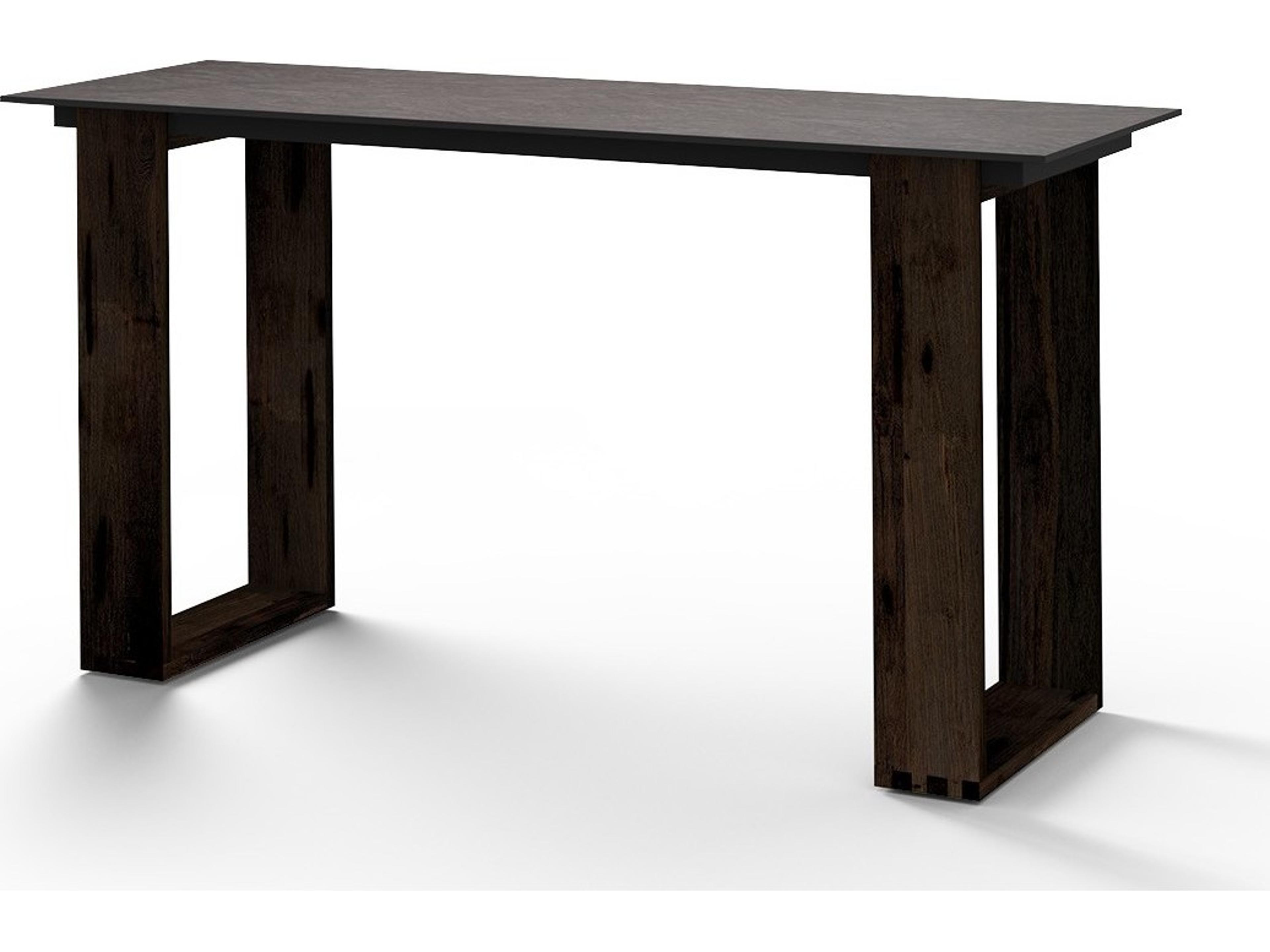 MamaGreen Aiko Teak Rectangular Patio Bar Table