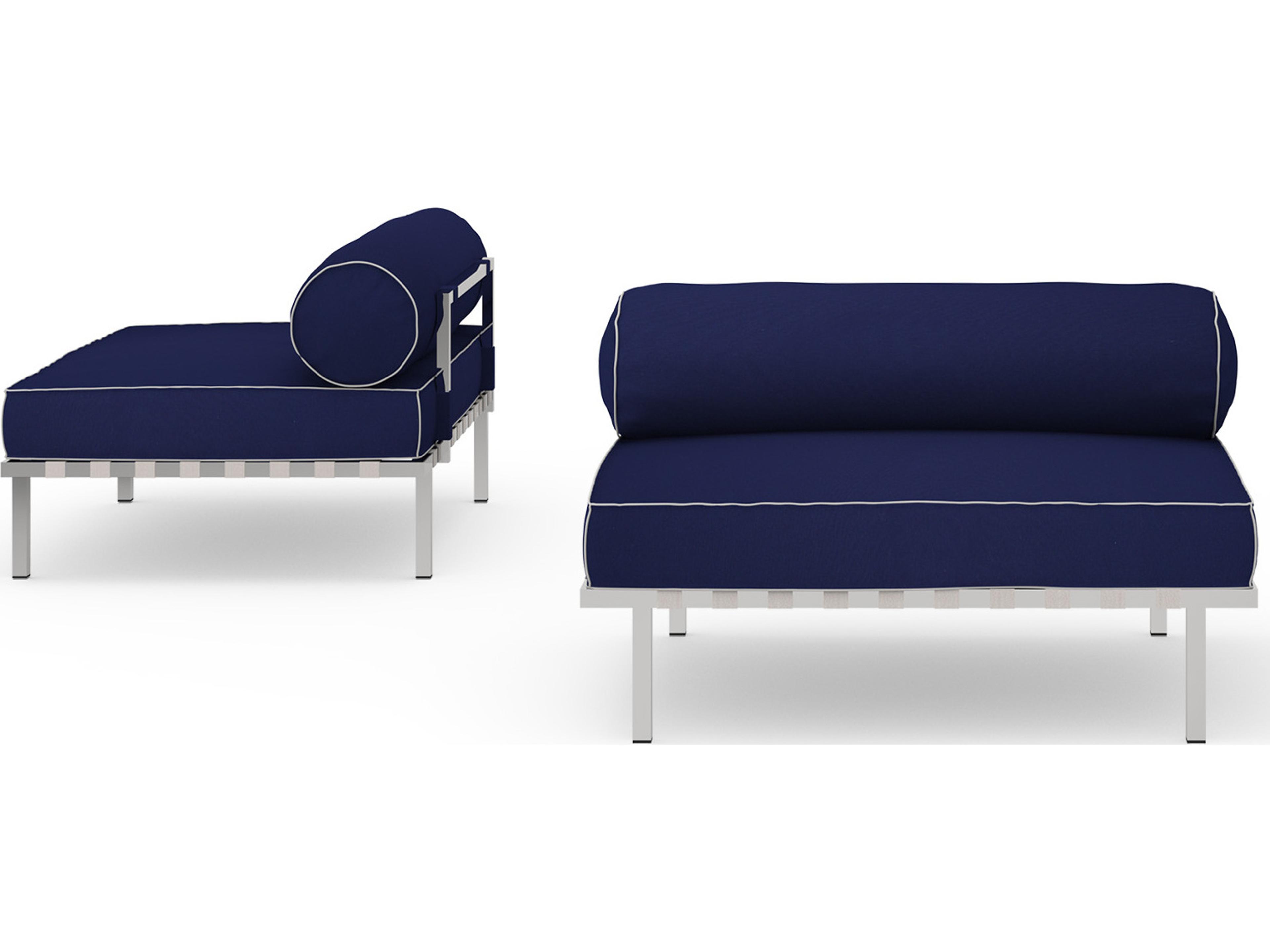 MamaGreen Albatross 316 Stainless Steel Sectional Modular Outdoor Patio Lounge Chair