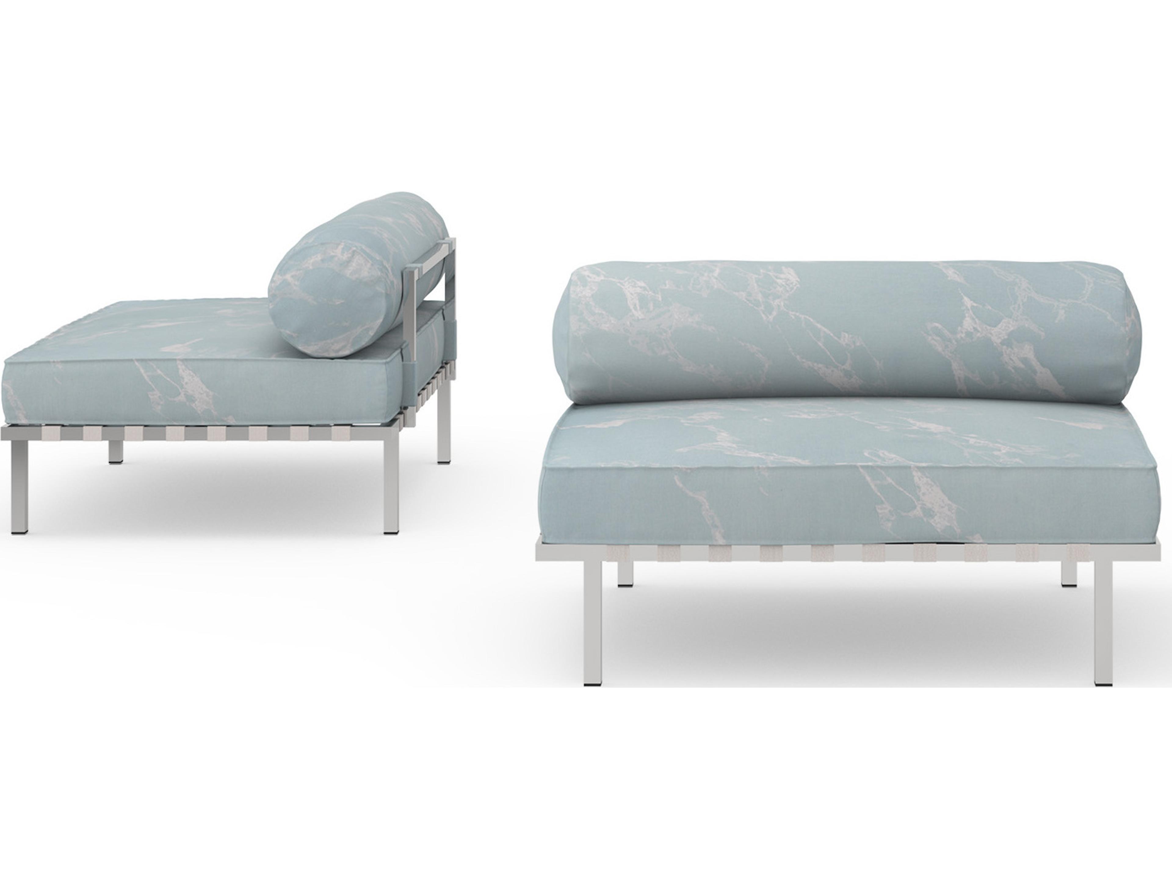 MamaGreen Albatross 316 Stainless Steel Sectional Modular Outdoor Patio Lounge Chair