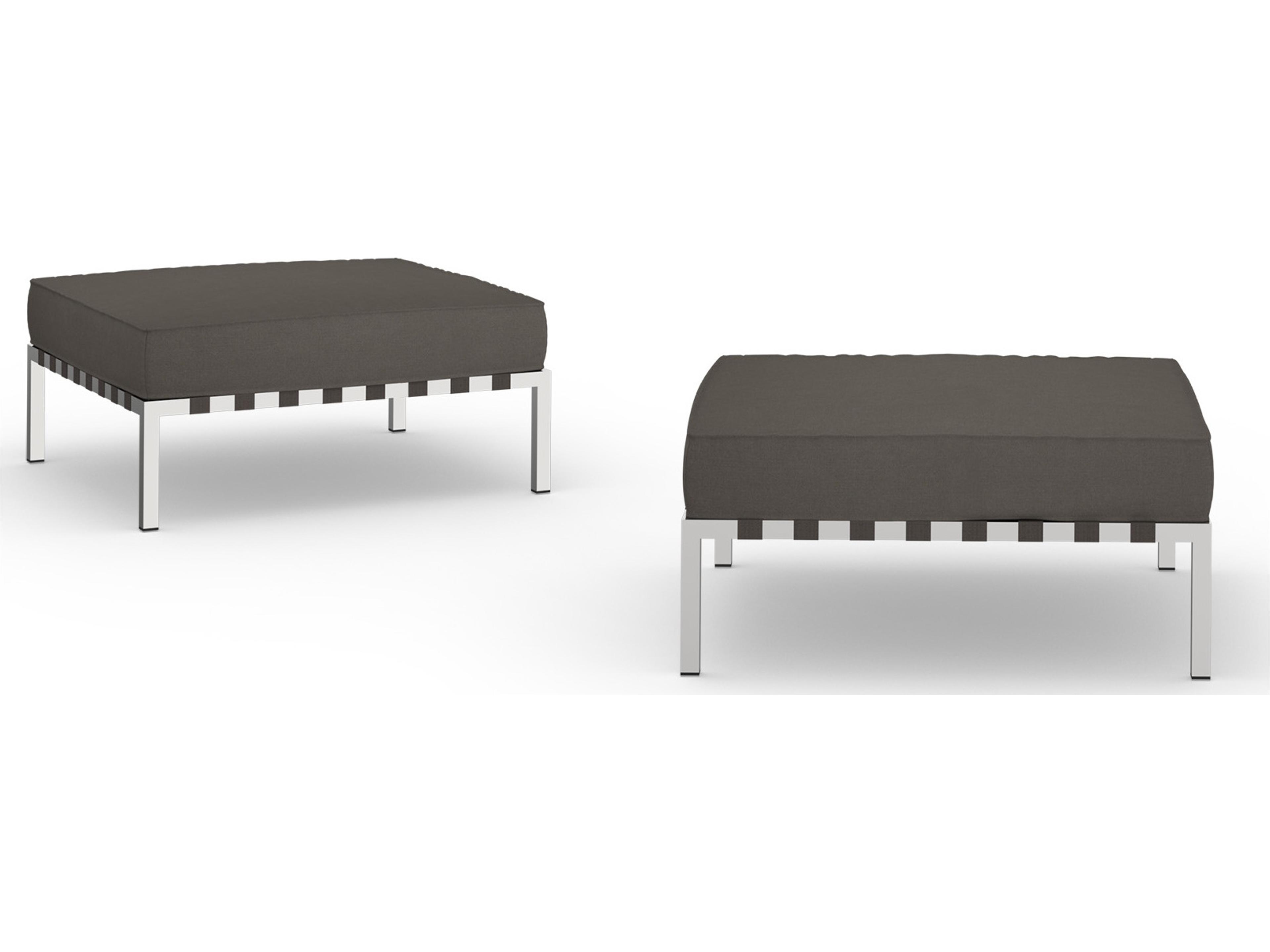 MamaGreen Albatross 316 Stainless Steel Sectional Outdoor Ottoman